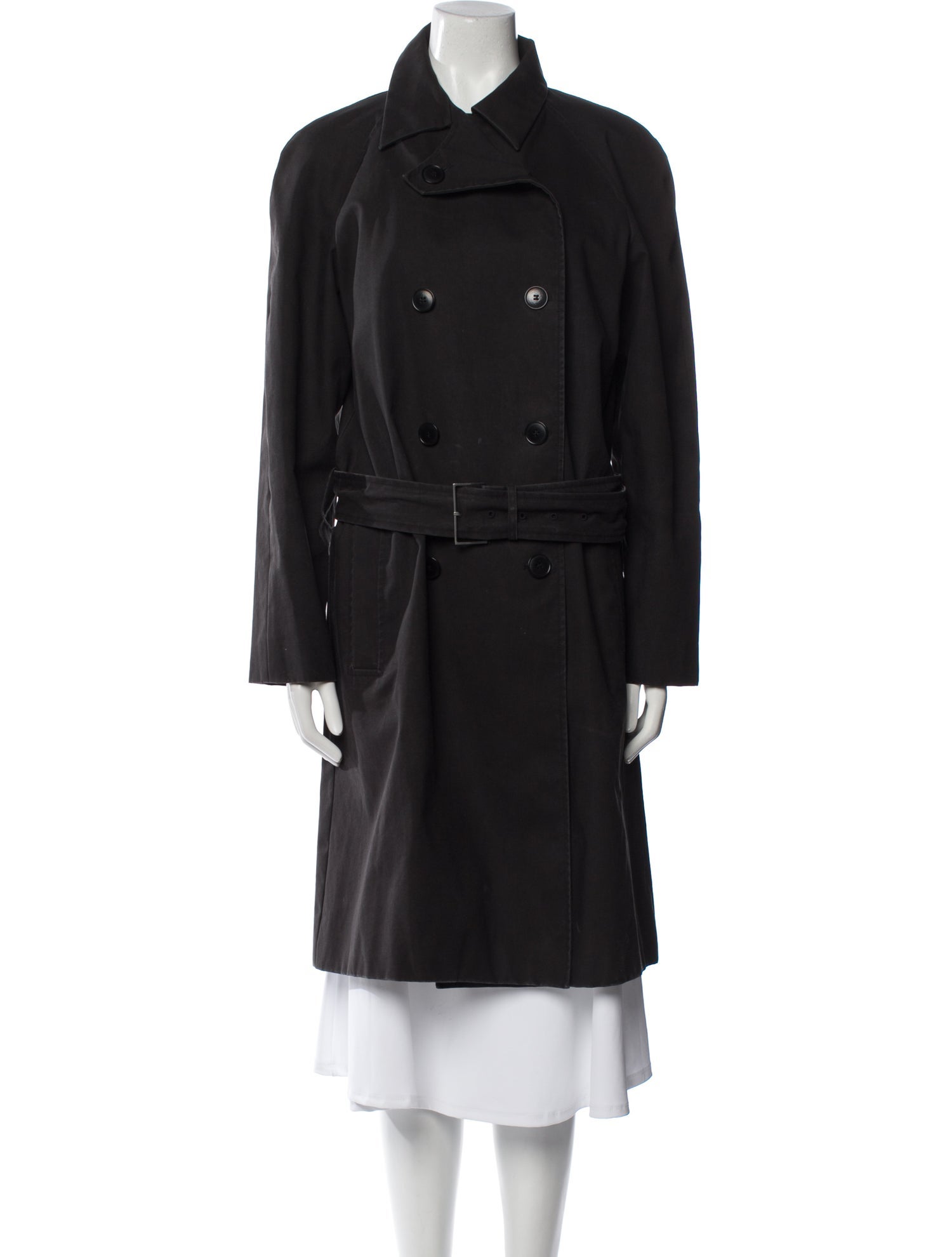 Calvin Klein Collection Vintage Late 1990's - Early 2000's Trench Coat