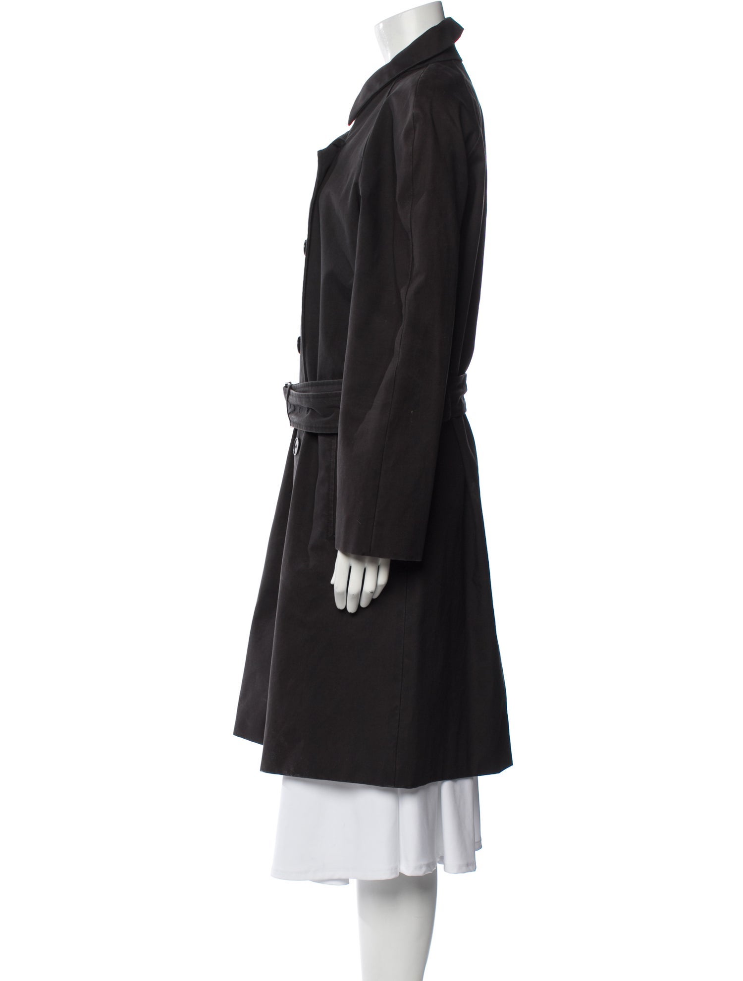 Calvin Klein Collection Vintage Late 1990's - Early 2000's Trench Coat