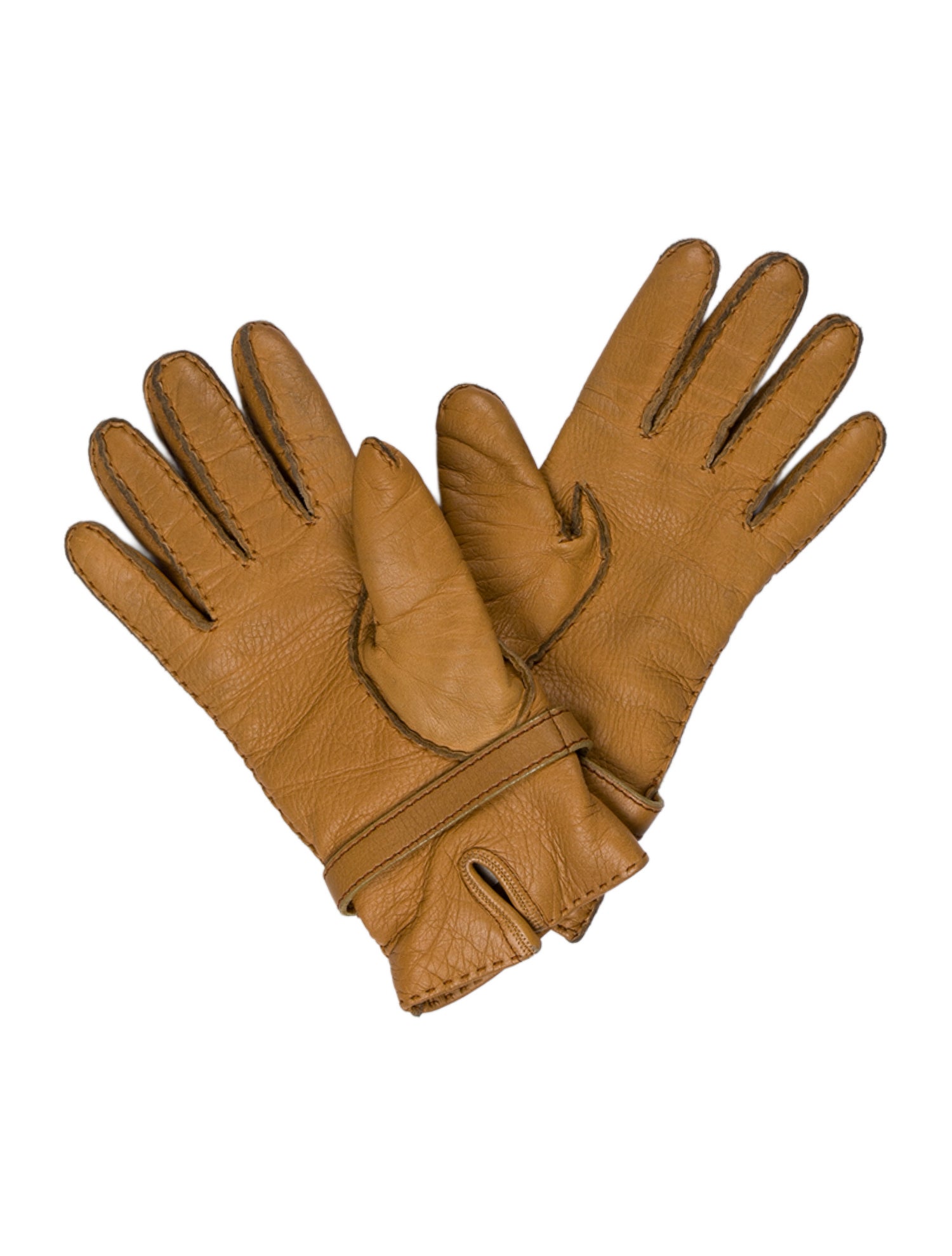 Calvin Klein Collection leather gloves