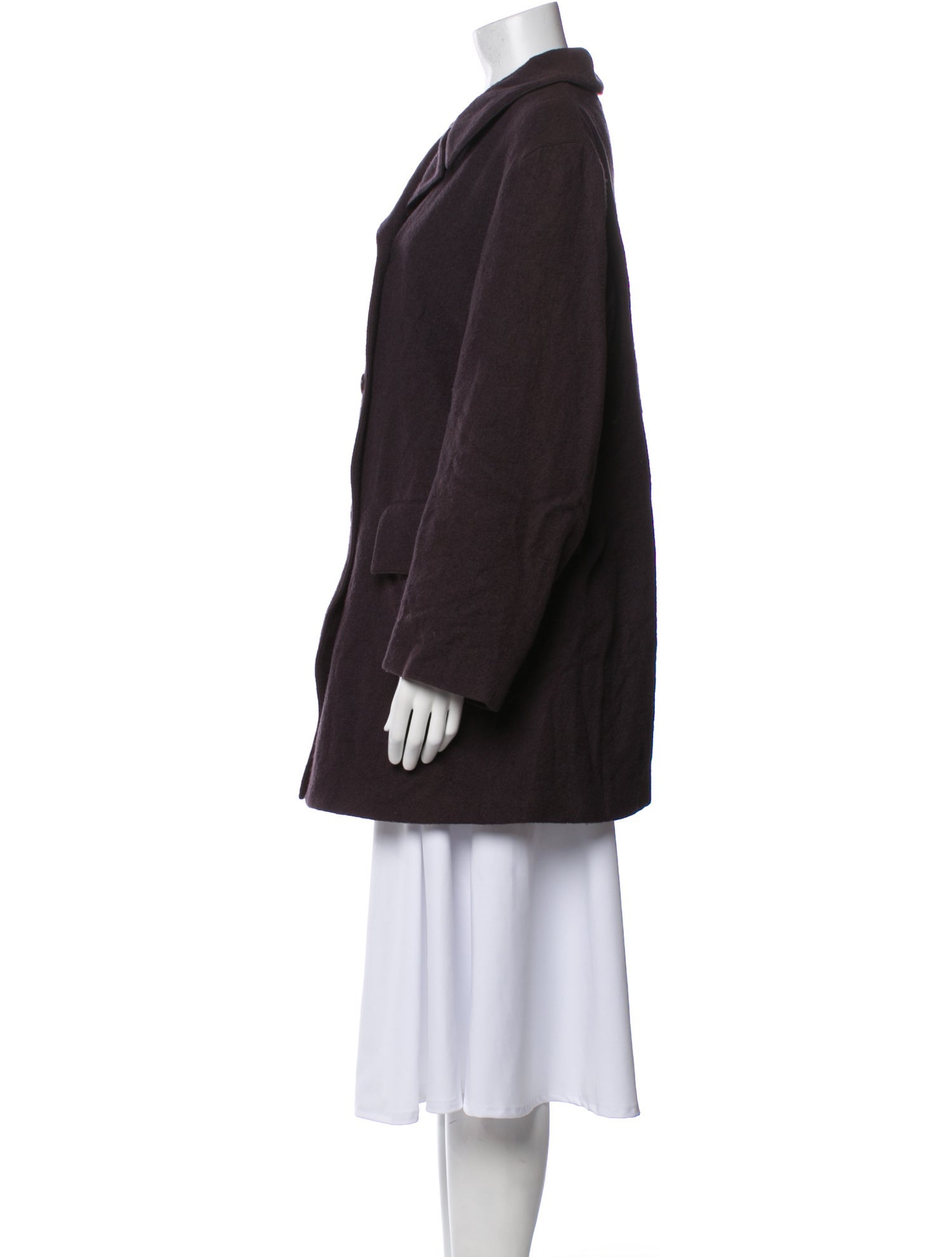 Calvin Klein Collection Wool Peacoat