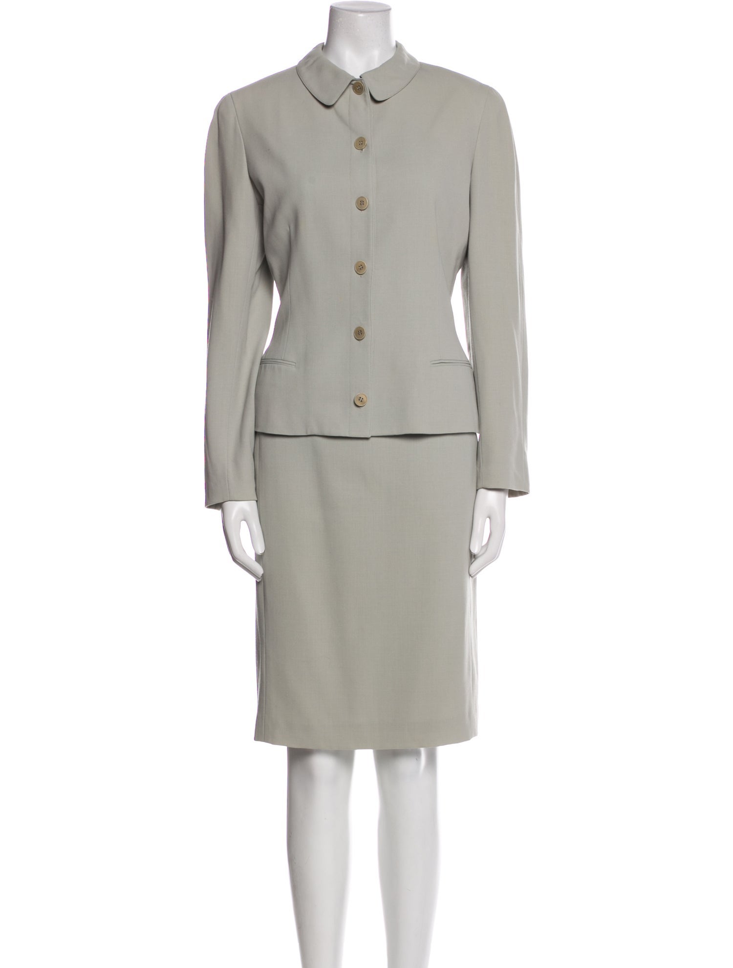 Calvin Klein Collection Vintage Late 2000's - Early 2010's Dress Set