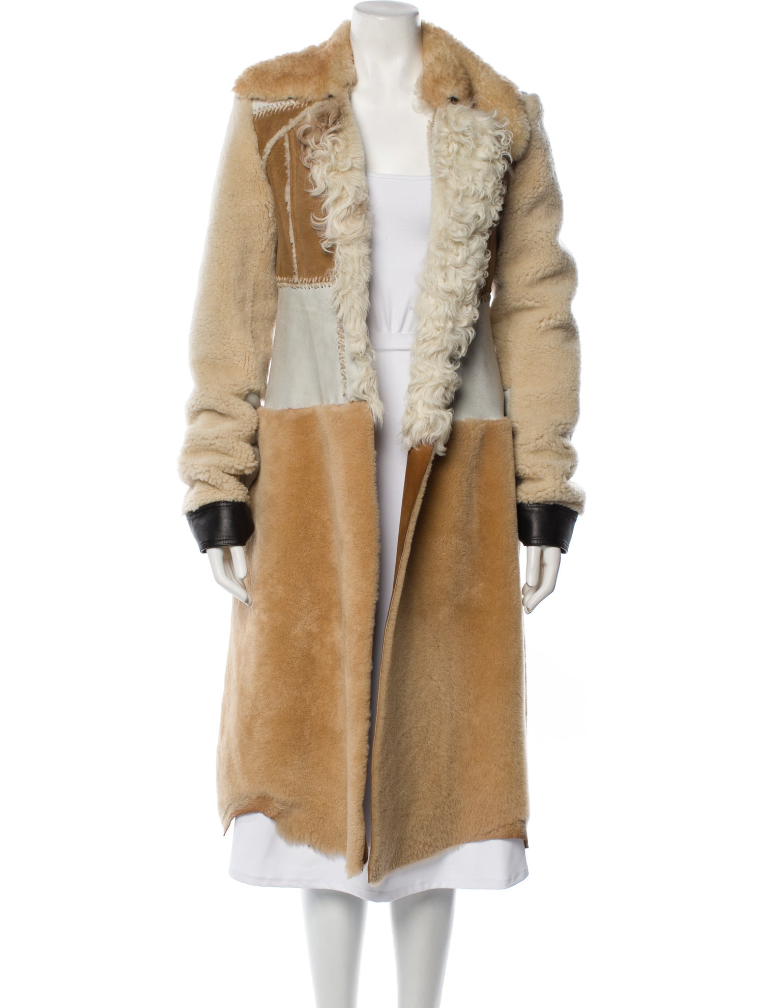 Calvin Klein Collection 2015 Fur Coat