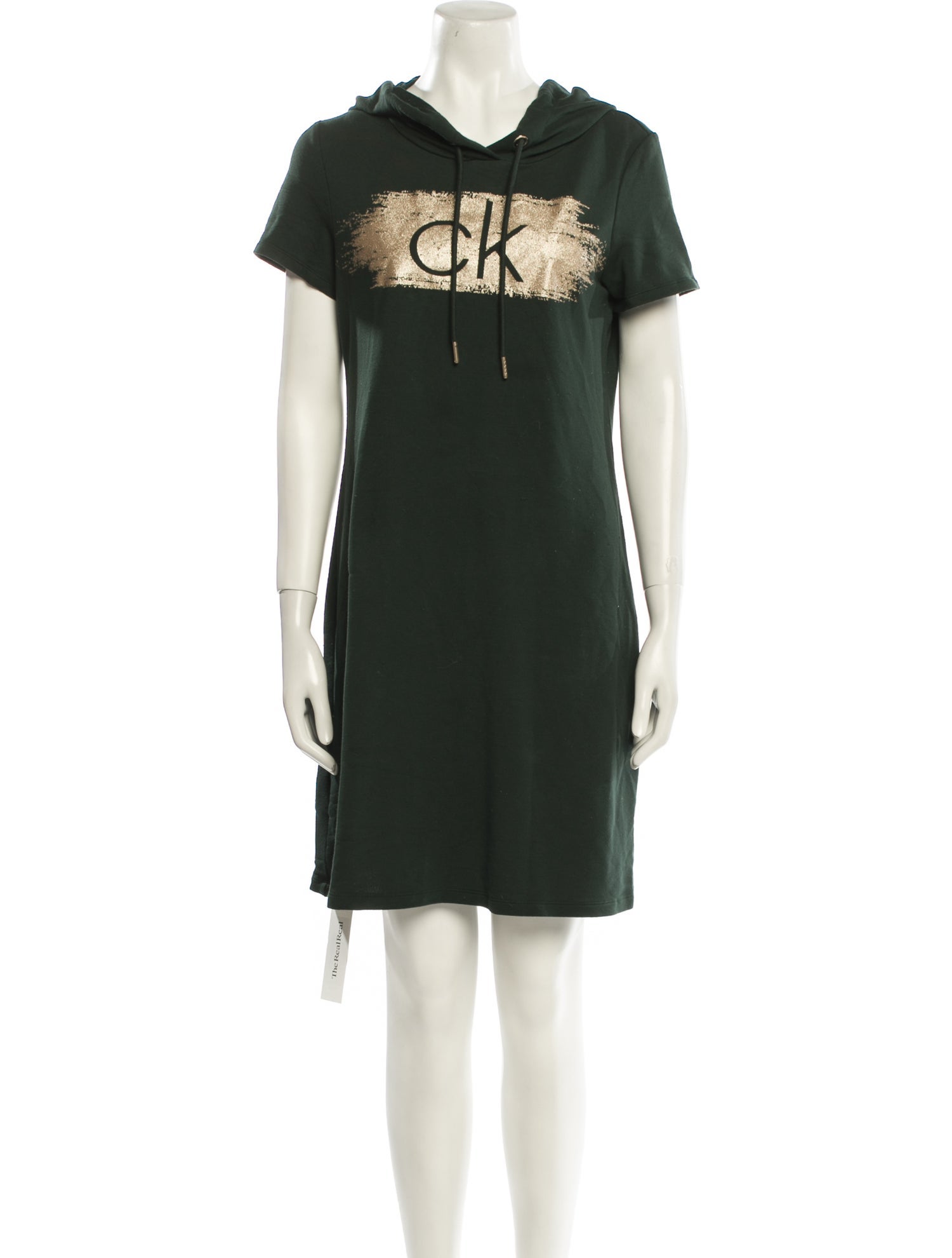 Calvin Klein Collection Crew Neck Mini Dress