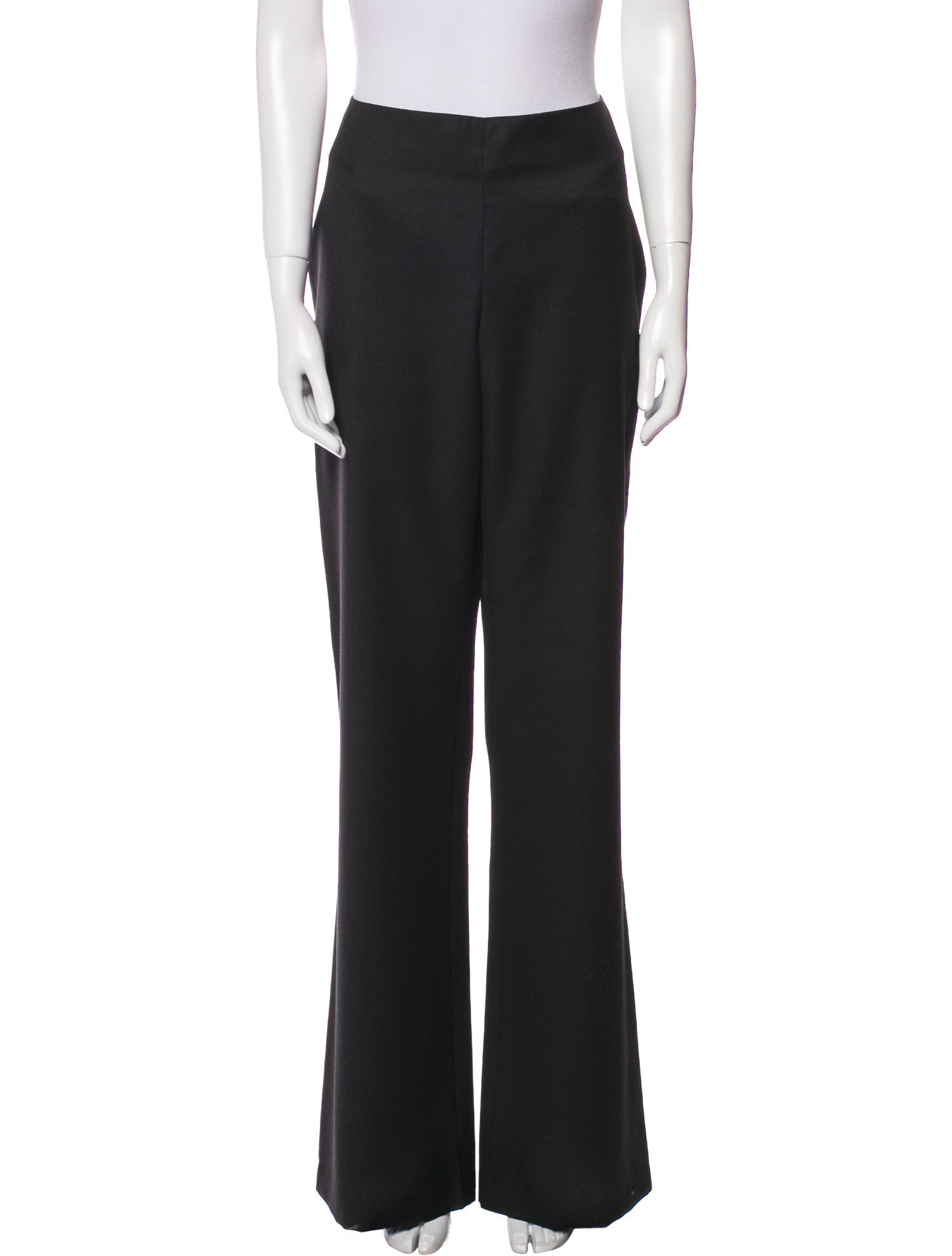Calvin Klein Collection Wool Straight Leg Pants
