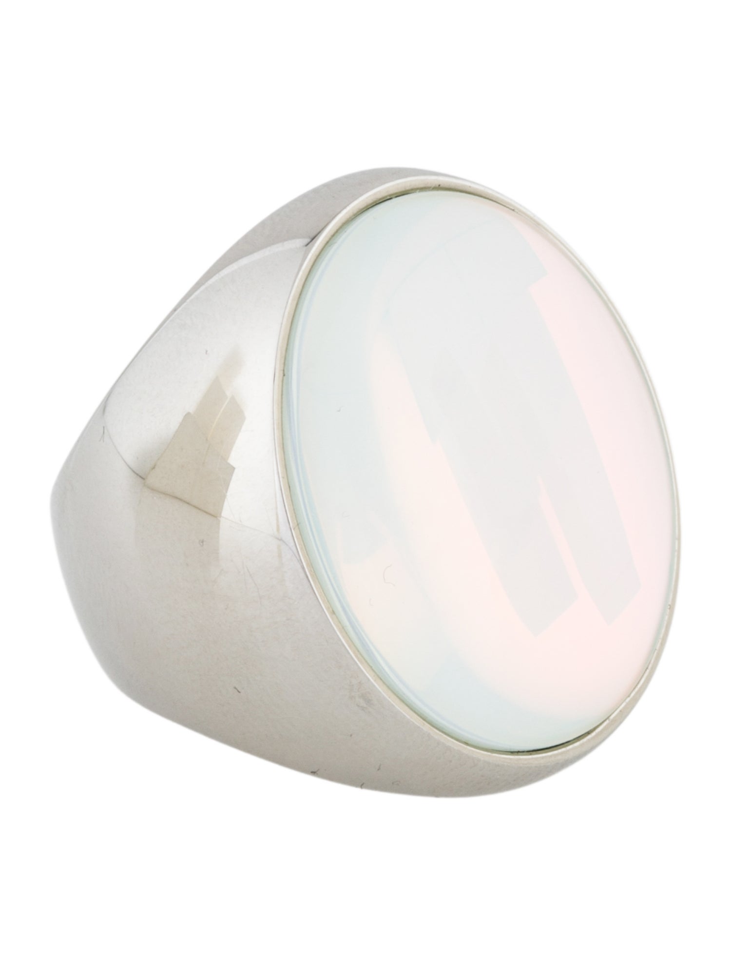 Calvin Klein Collection Glass Cocktail Ring