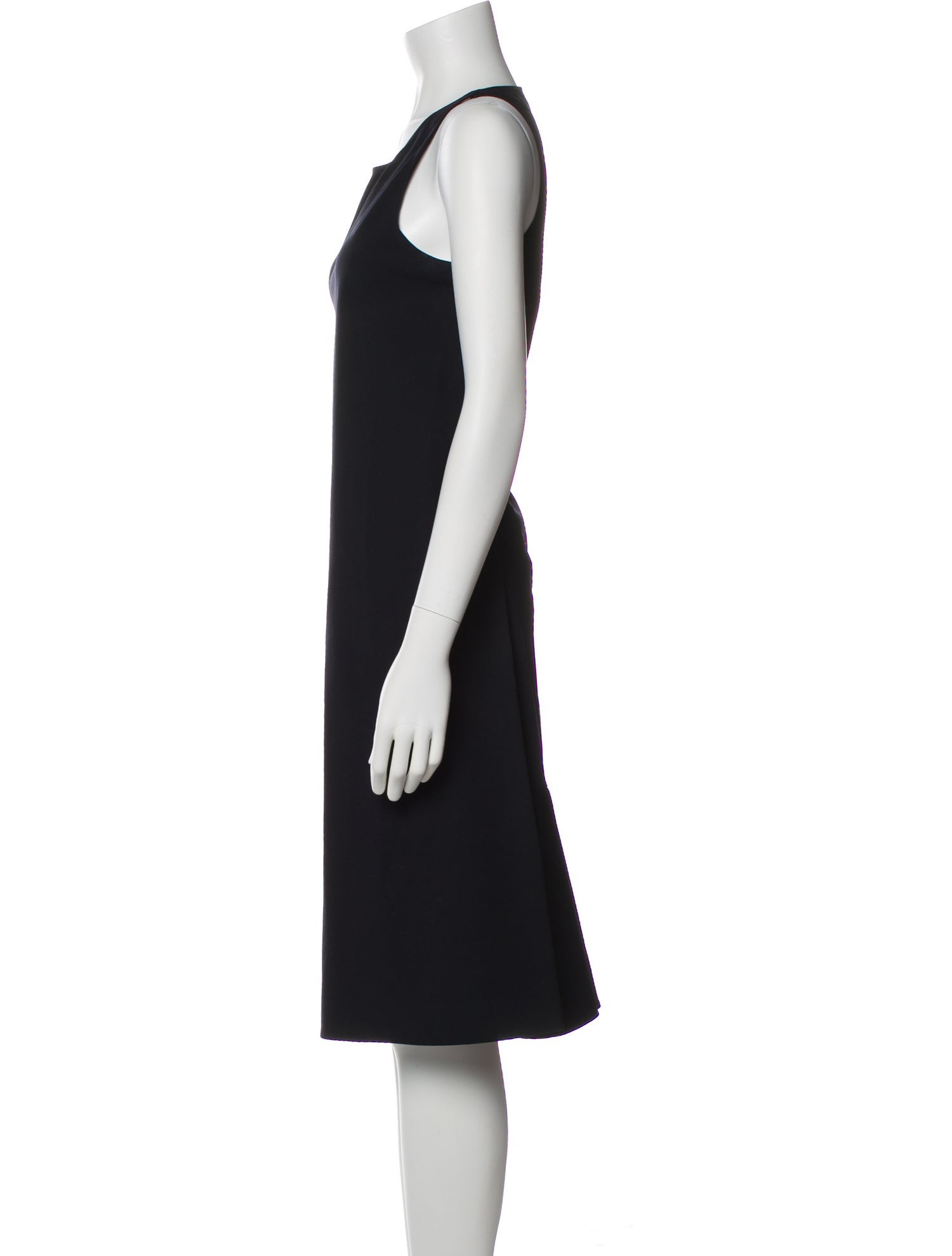 Calvin Klein Collection Wool Knee-Length Dress