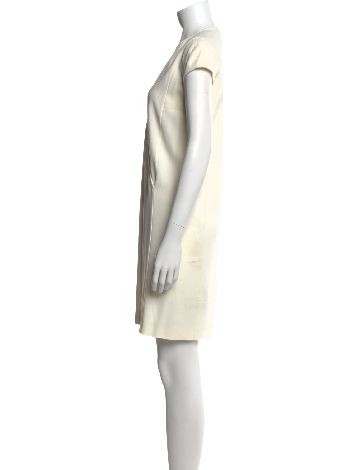 Calvin Klein Collection V-Neck Mini Dress