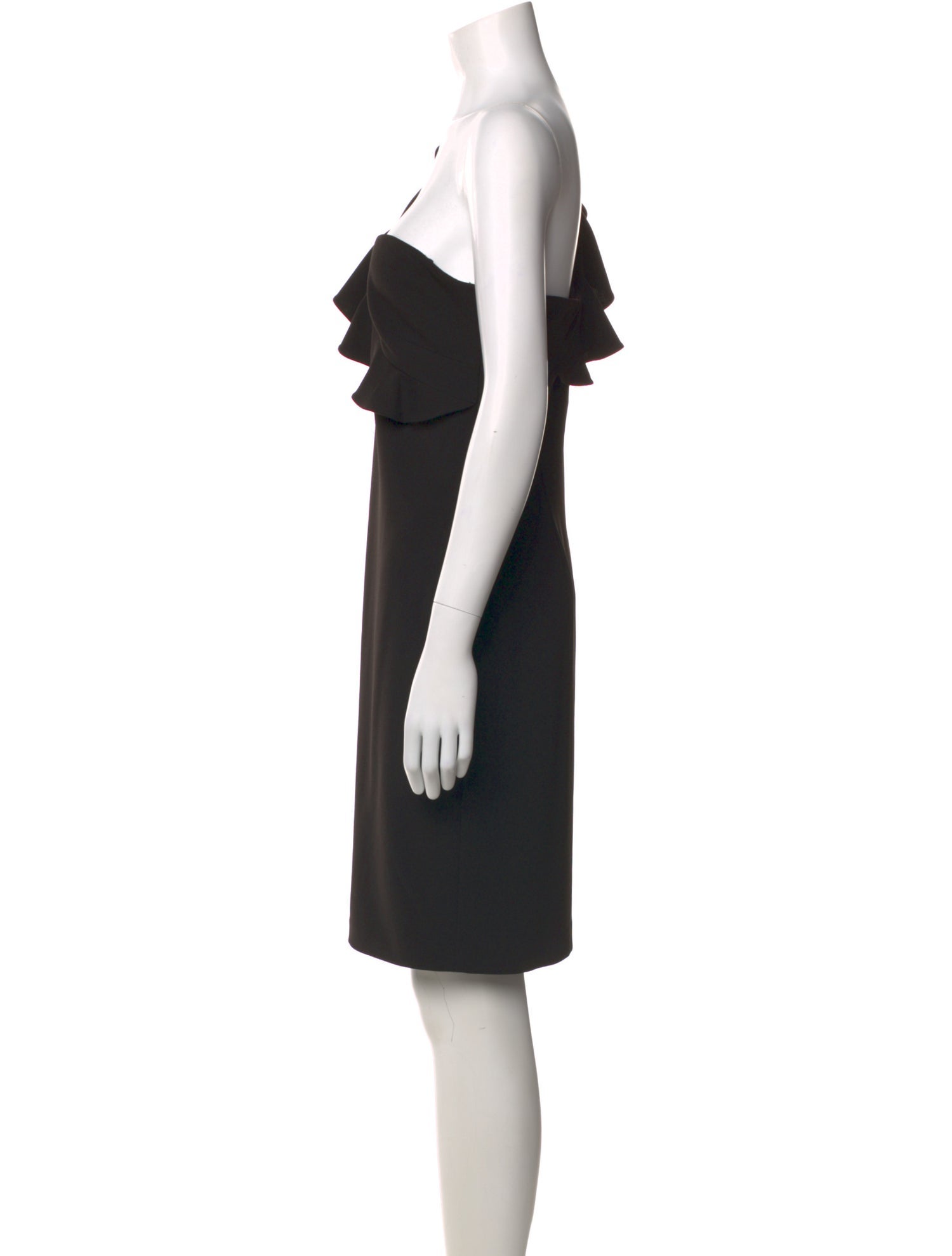 Calvin Klein Collection One-Shoulder Mini Dress