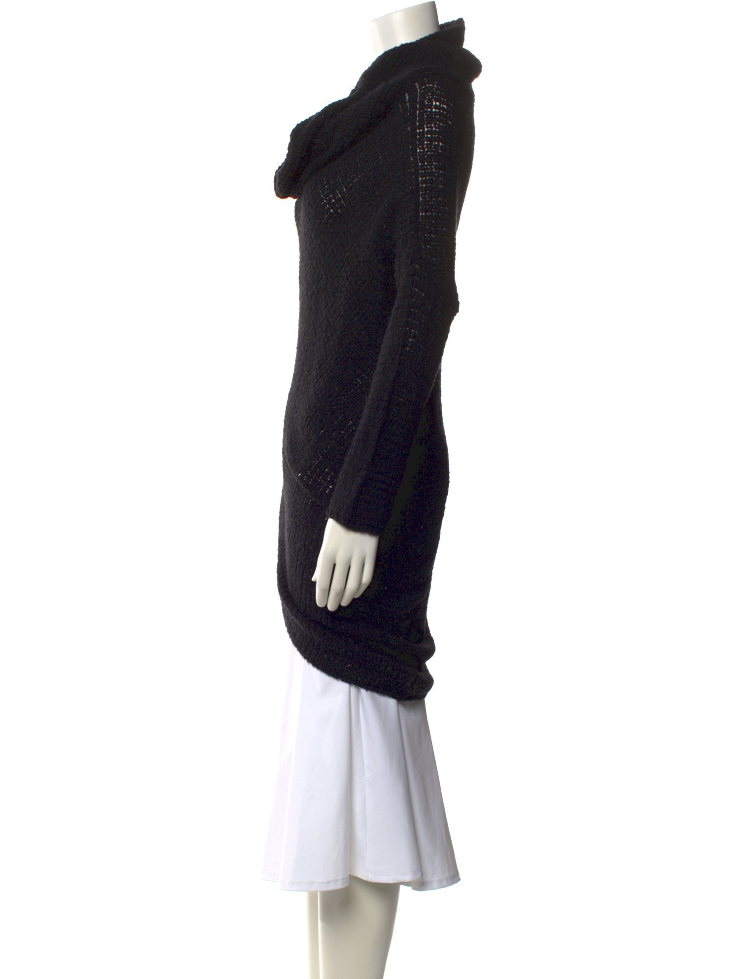 Calvin Klein Collection Cashmere Cowl Neck Sweater