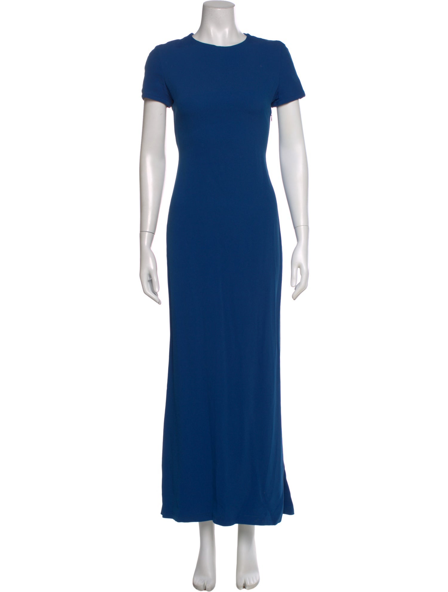 Calvin Klein Collection Crew Neck Long Dress