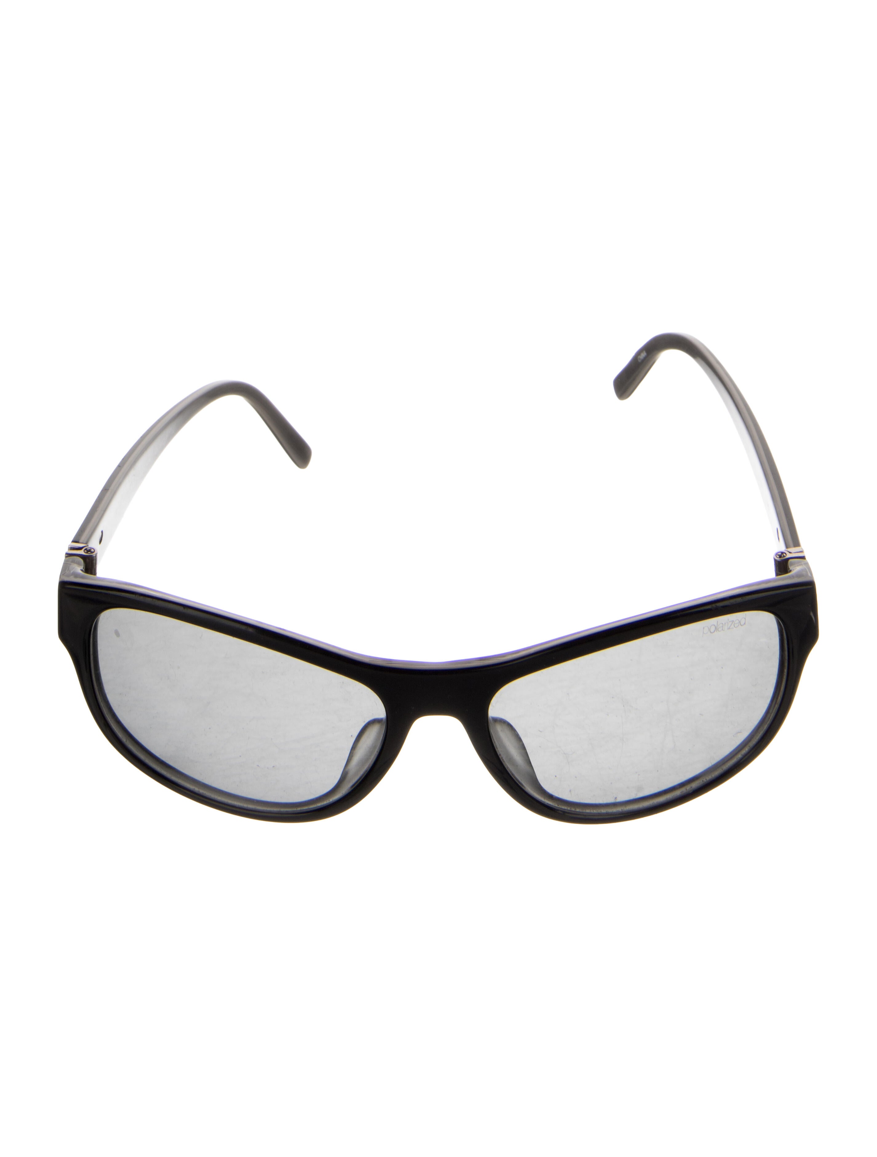 Calvin Klein Collection Shield Mirrored Sunglasses