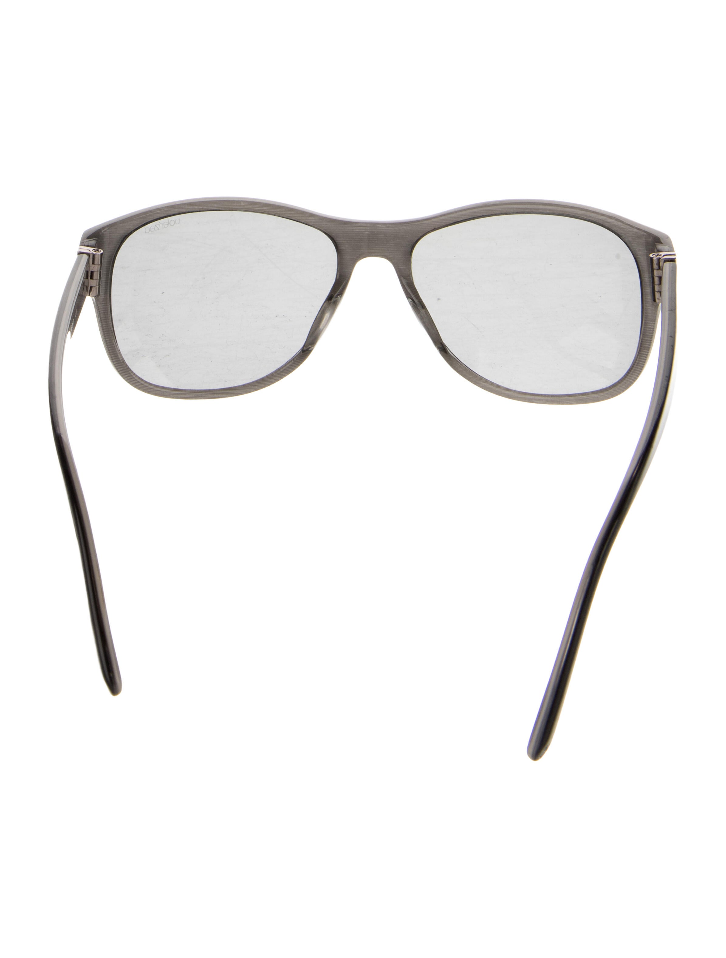 Calvin Klein Collection Shield Mirrored Sunglasses