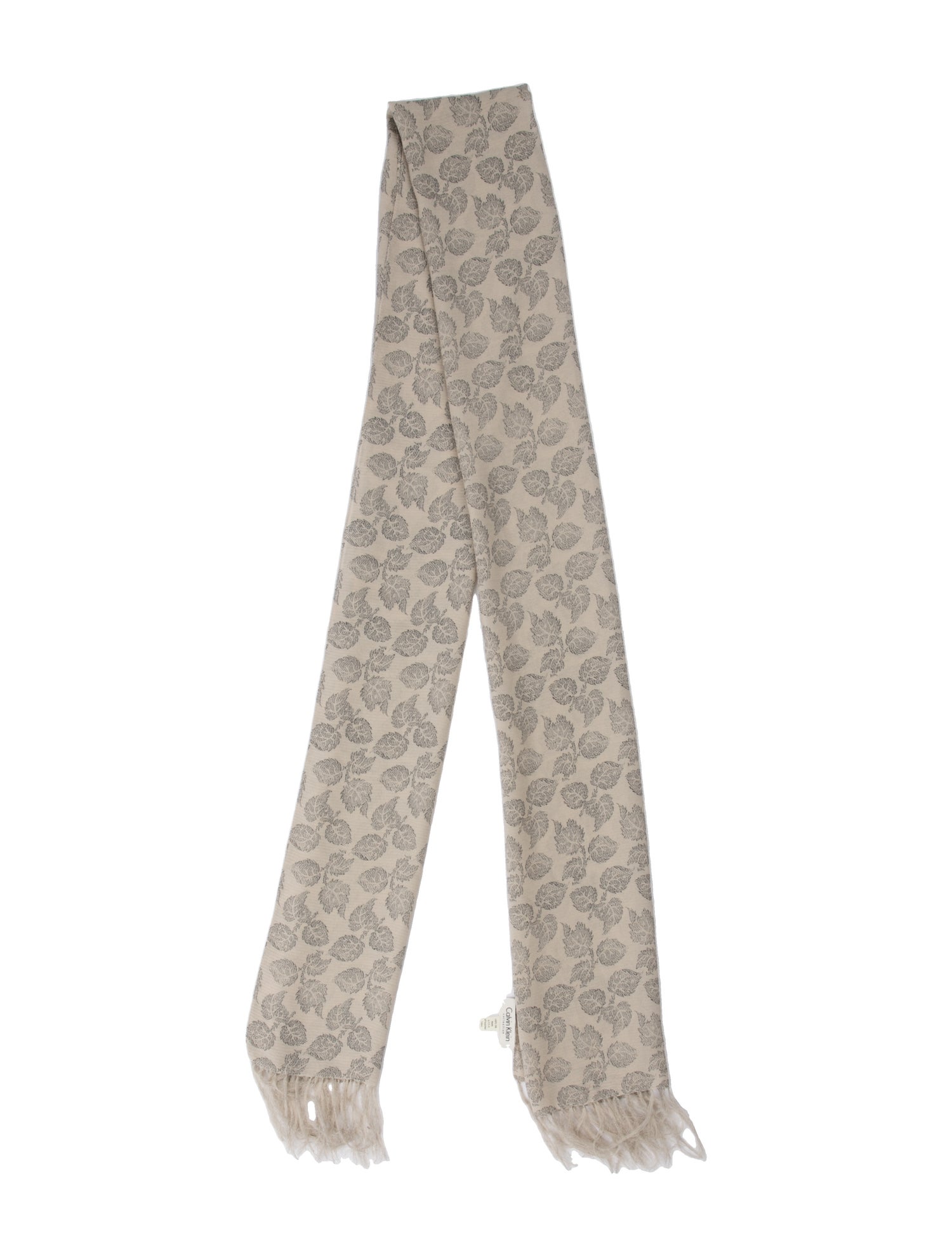 Calvin Klein Collection Silk Vintage Scarf