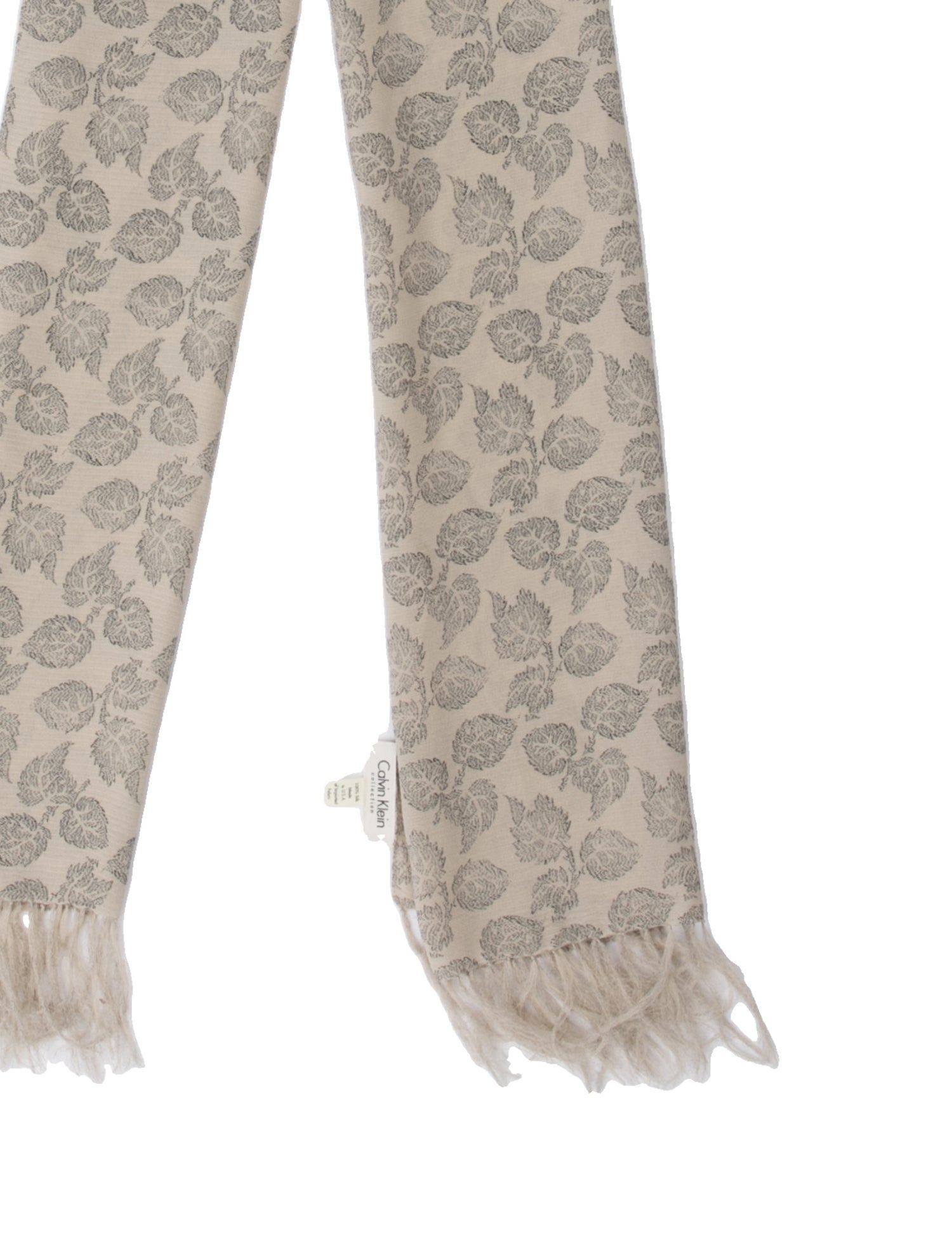 Calvin Klein Collection Silk Vintage Scarf