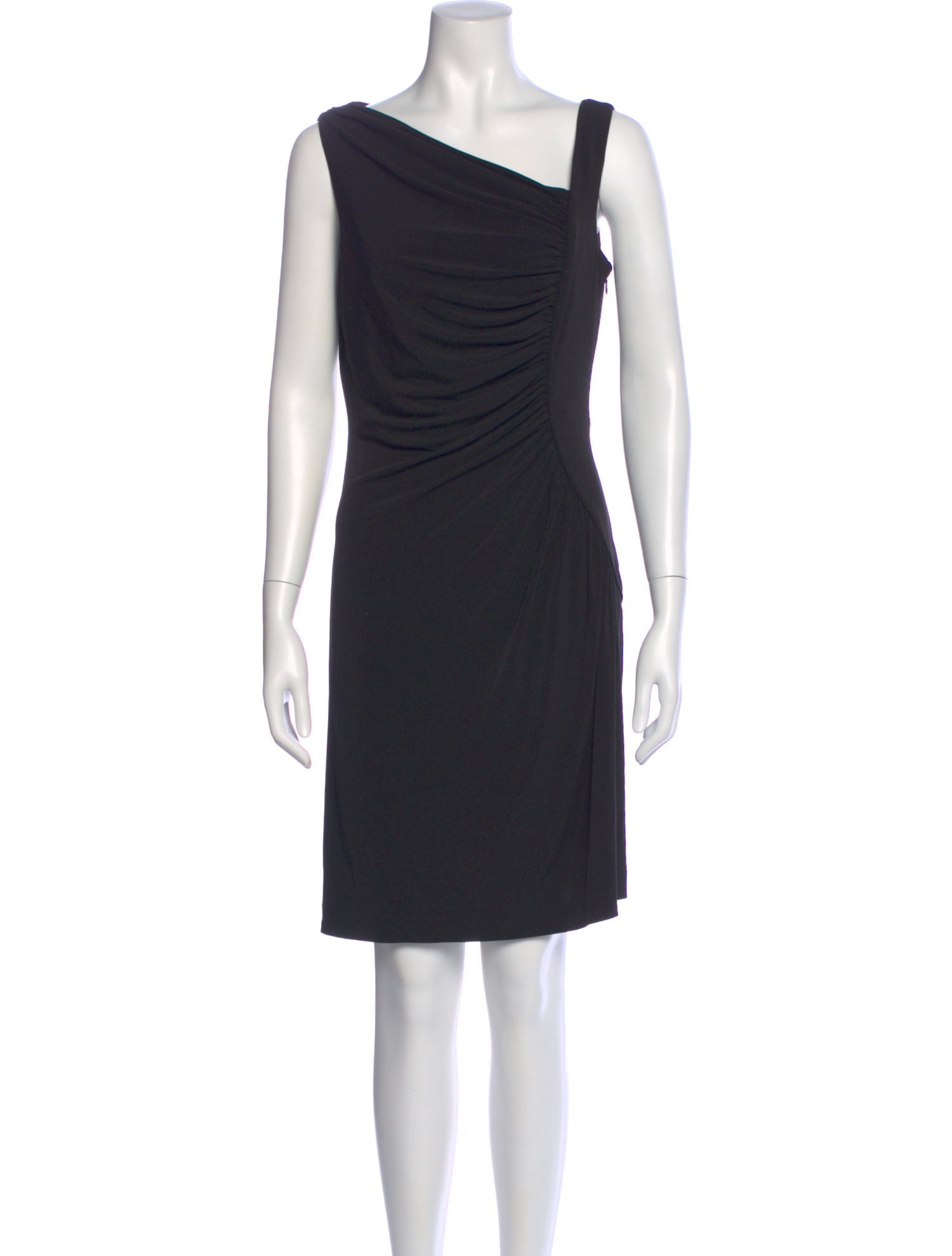 Calvin Klein Collection One-Shoulder Mini Dress