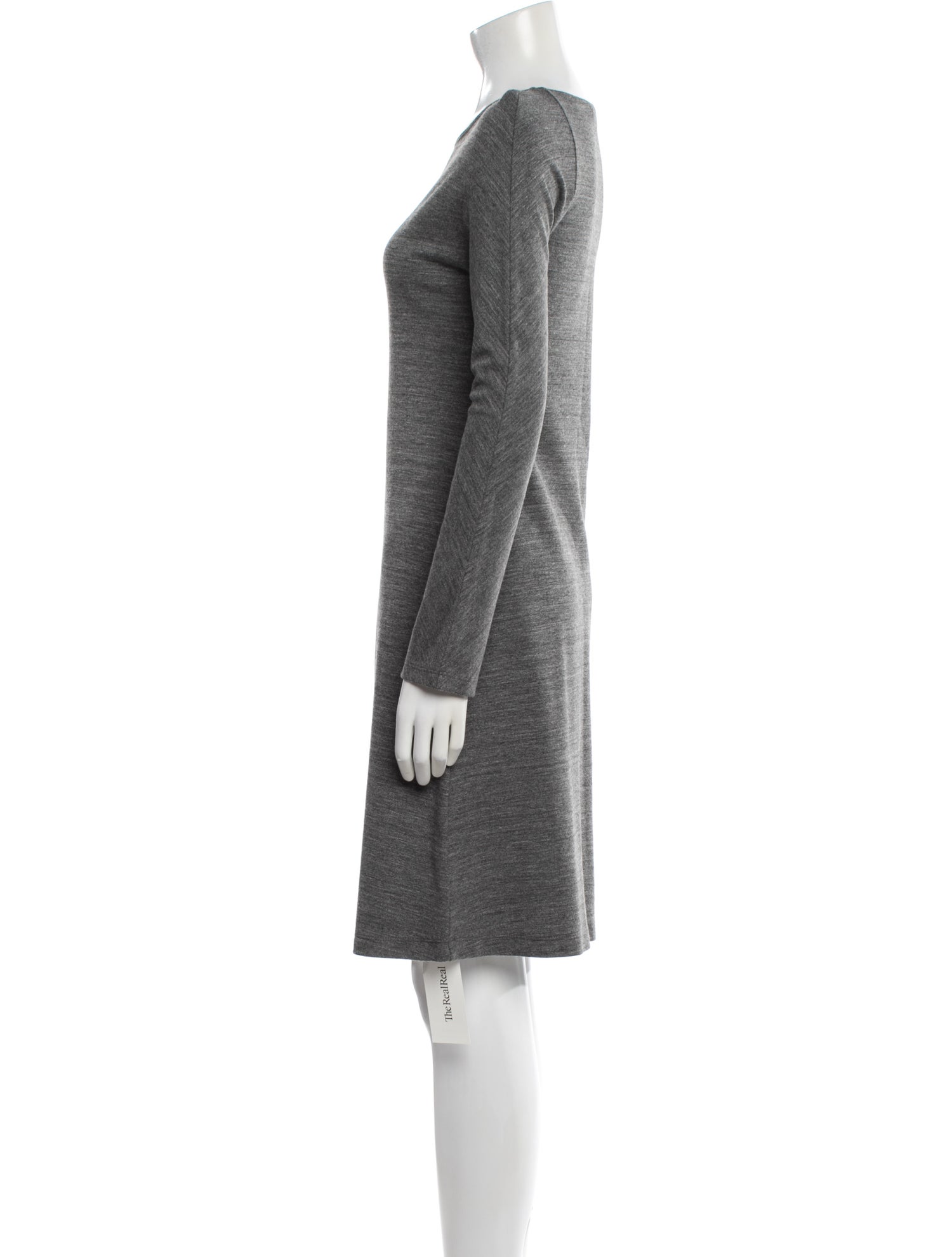 Calvin Klein Collection Angora Knee-Length Dress w/ Tags