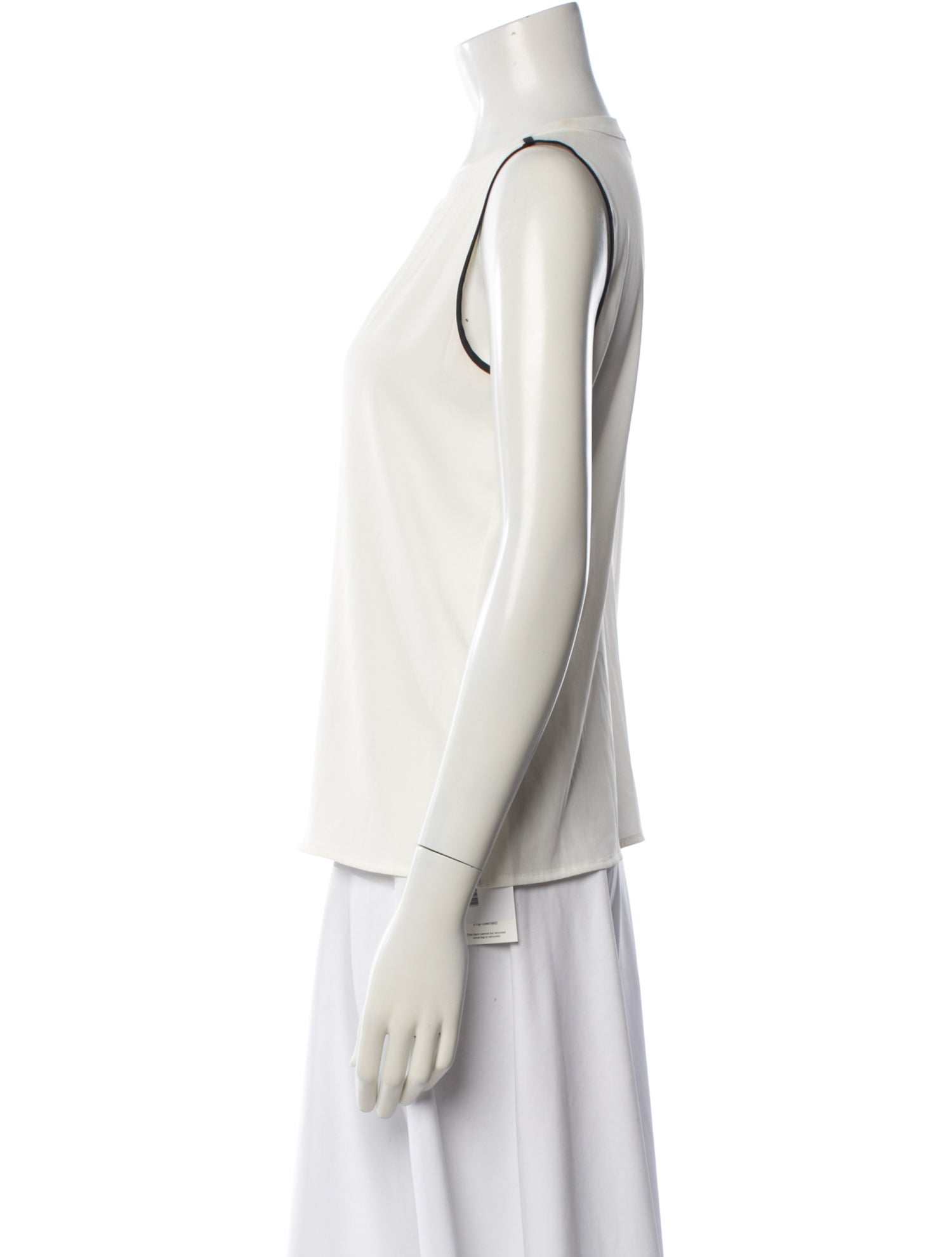 Calvin Klein Collection V-Neck Sleeveless Top