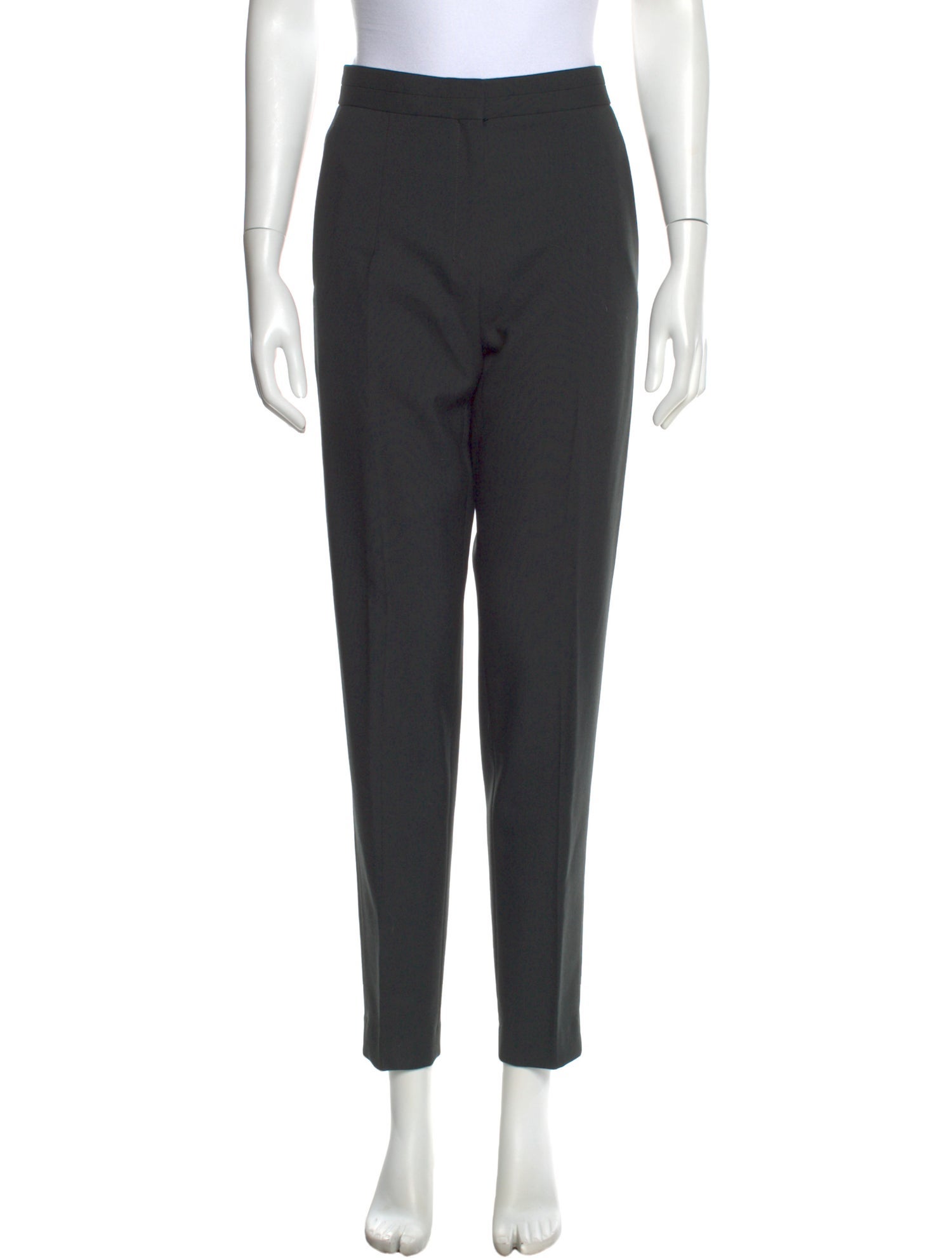 Calvin Klein Collection Virgin Wool Straight Leg Pants