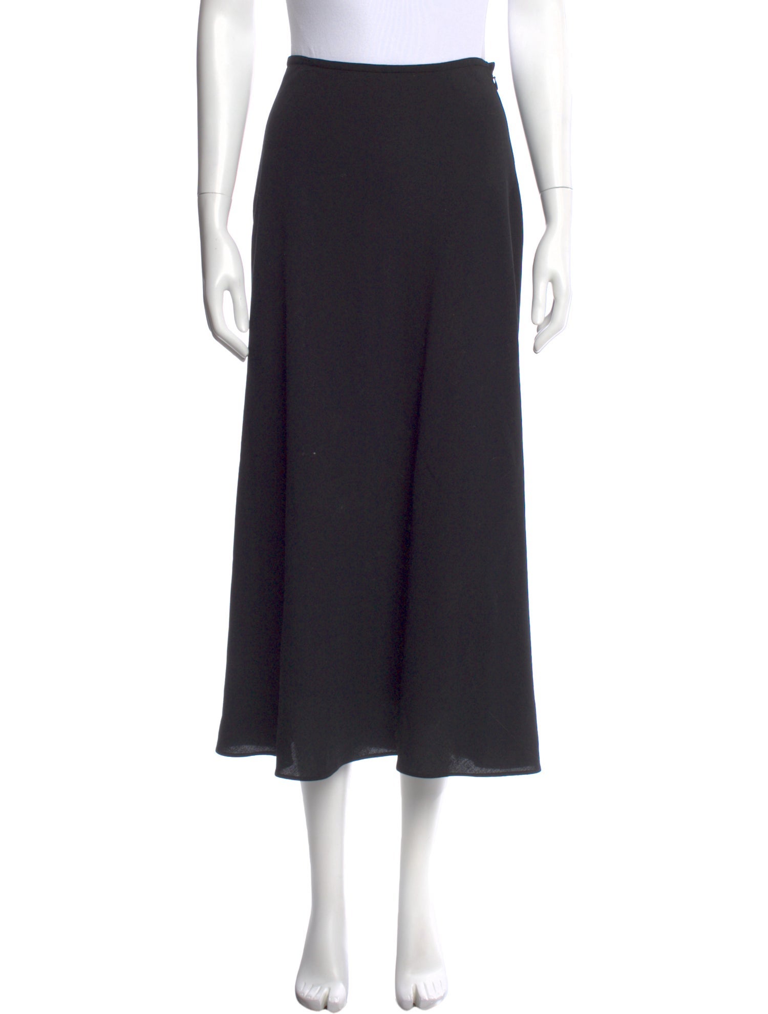 Calvin Klein Collection Wool Midi Length Skirt