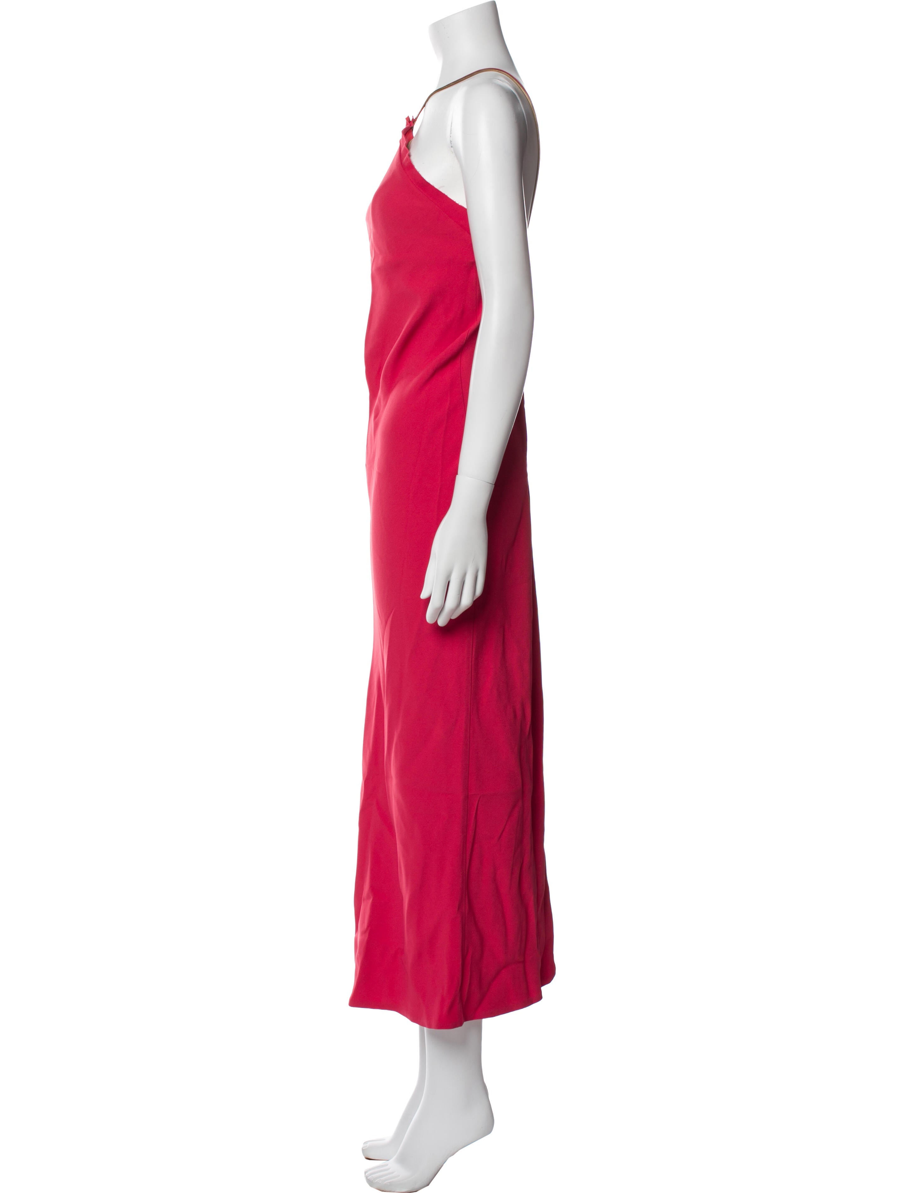 Calvin Klein Collection Halterneck Midi Length Dress