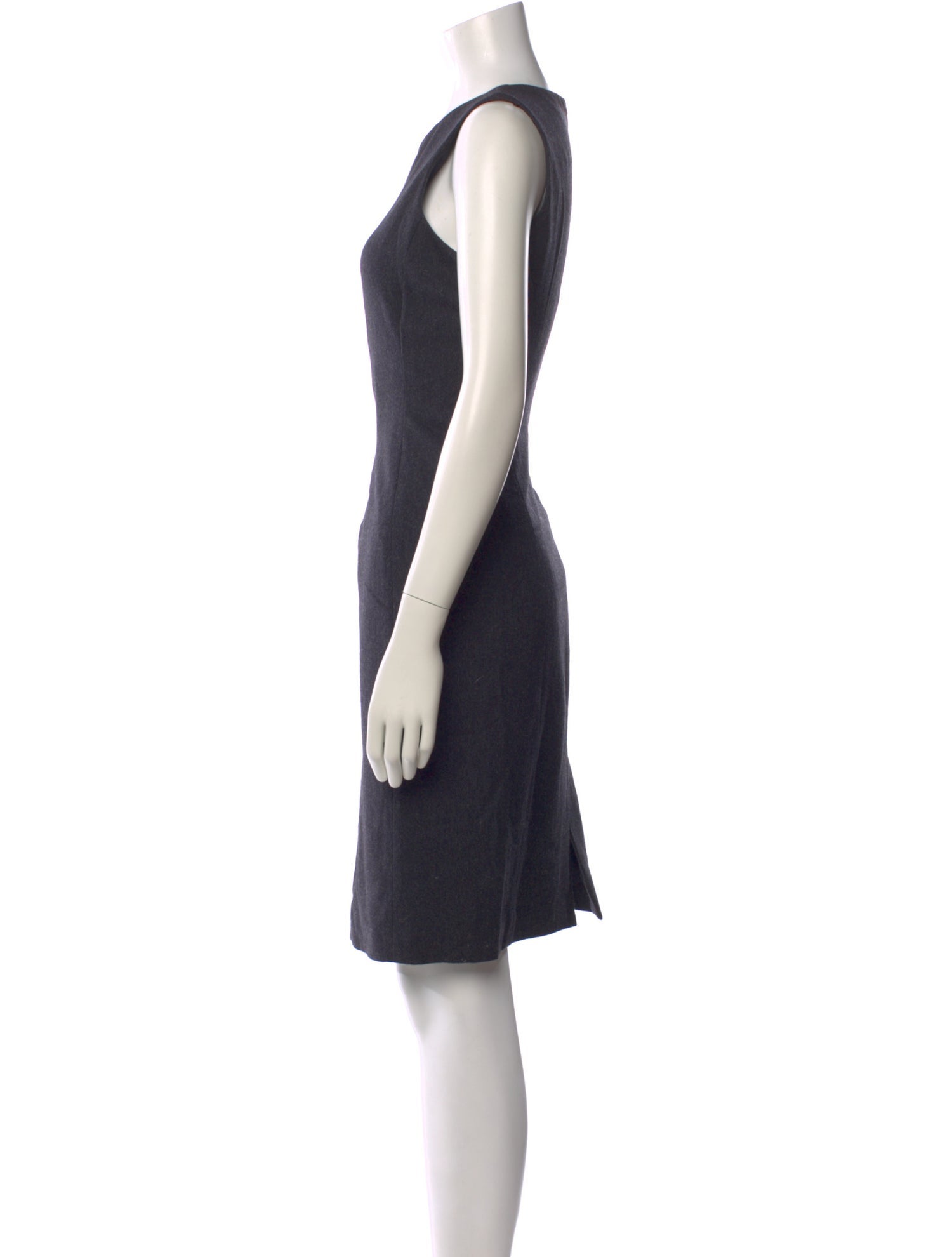 Calvin Klein Collection Wool Knee-Length Dress