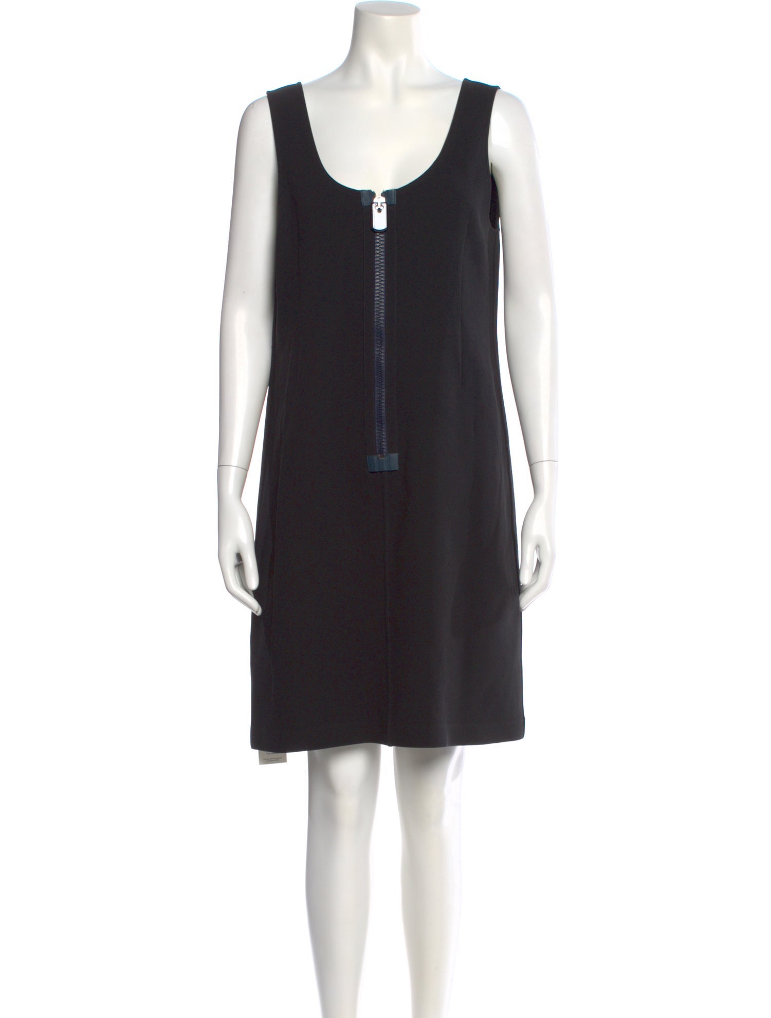 Calvin Klein Collection Scoop Neck Knee-Length Dress