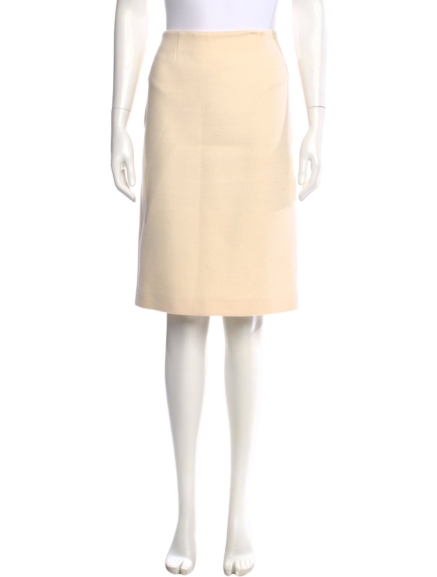 Calvin Klein Collection Wool Knee-Length Skirt