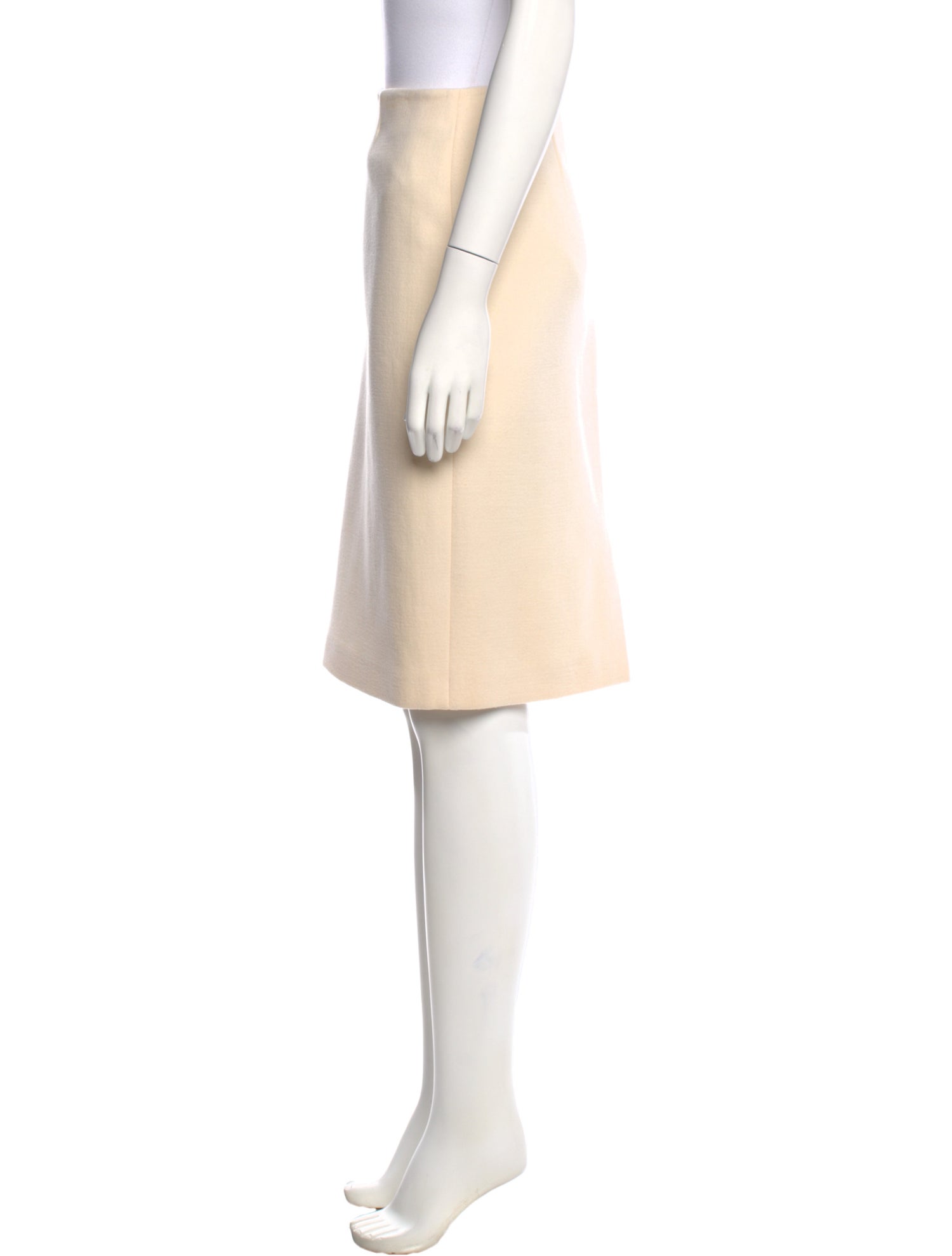 Calvin Klein Collection Wool Knee-Length Skirt