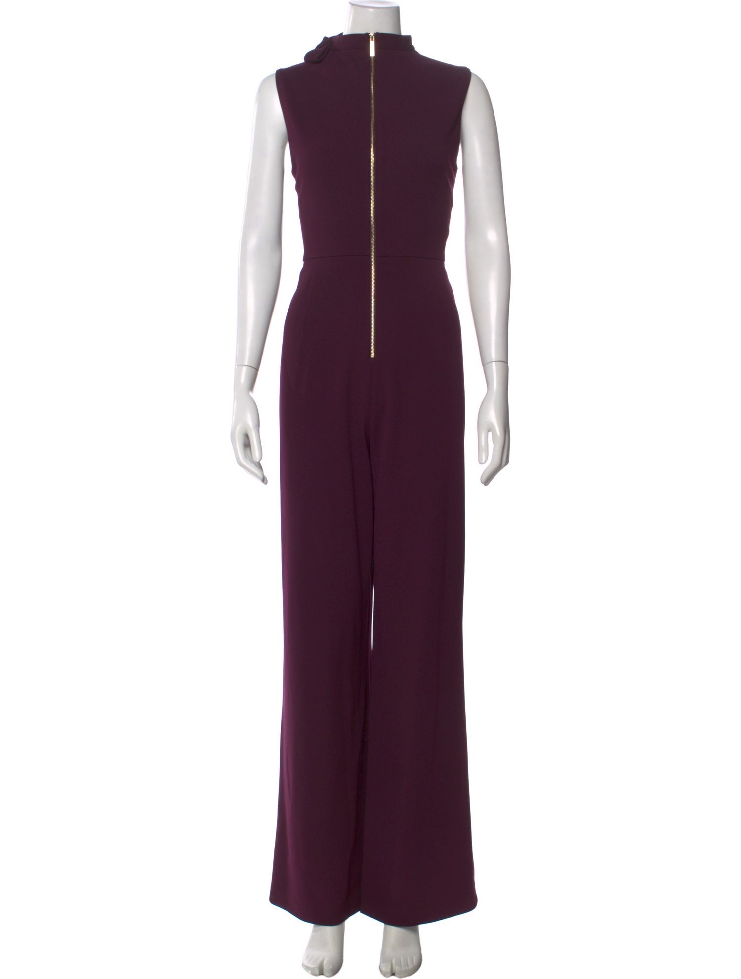 Calvin Klein Collection Mock Neck Jumpsuit