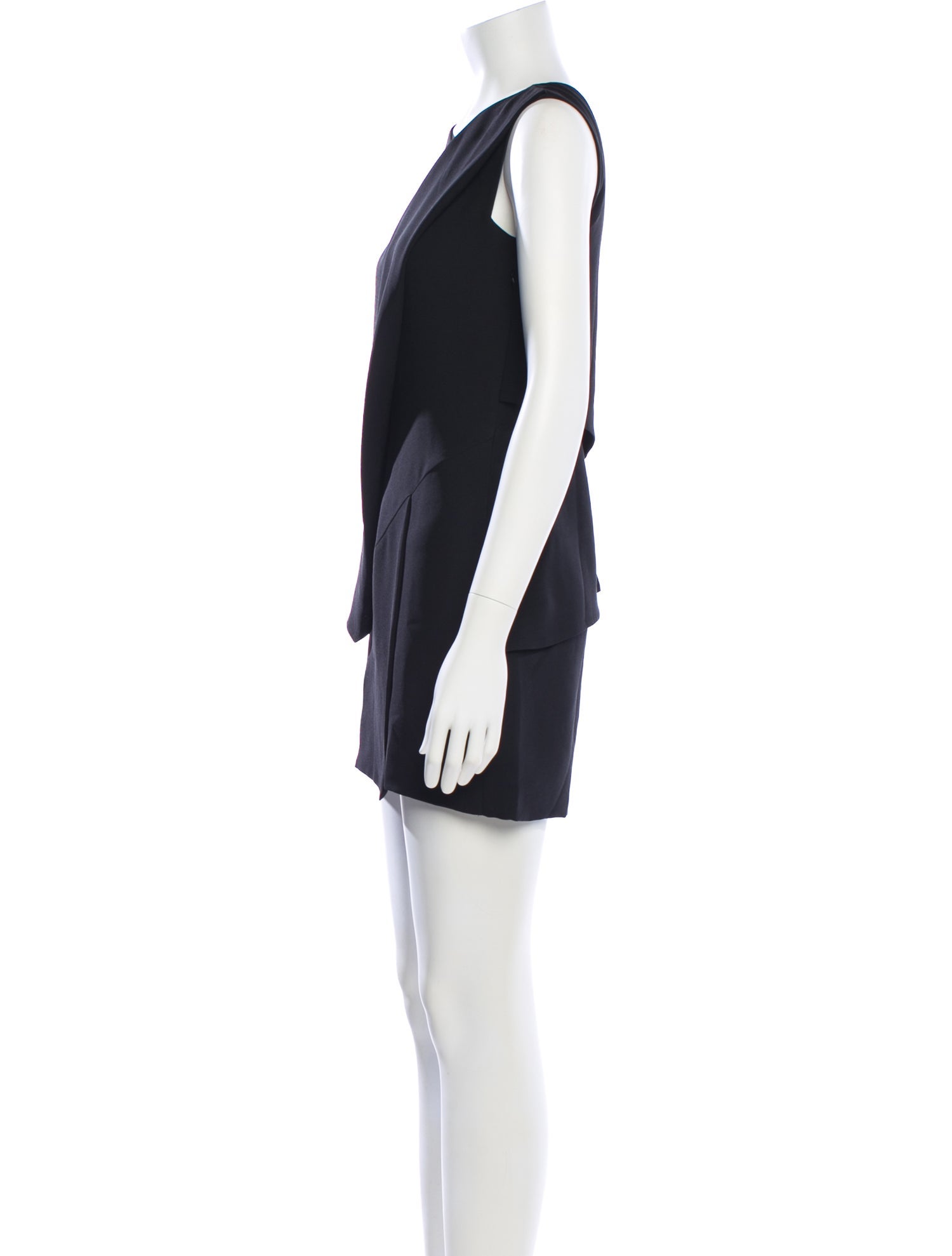 Calvin Klein Collection Wool Mini Dress