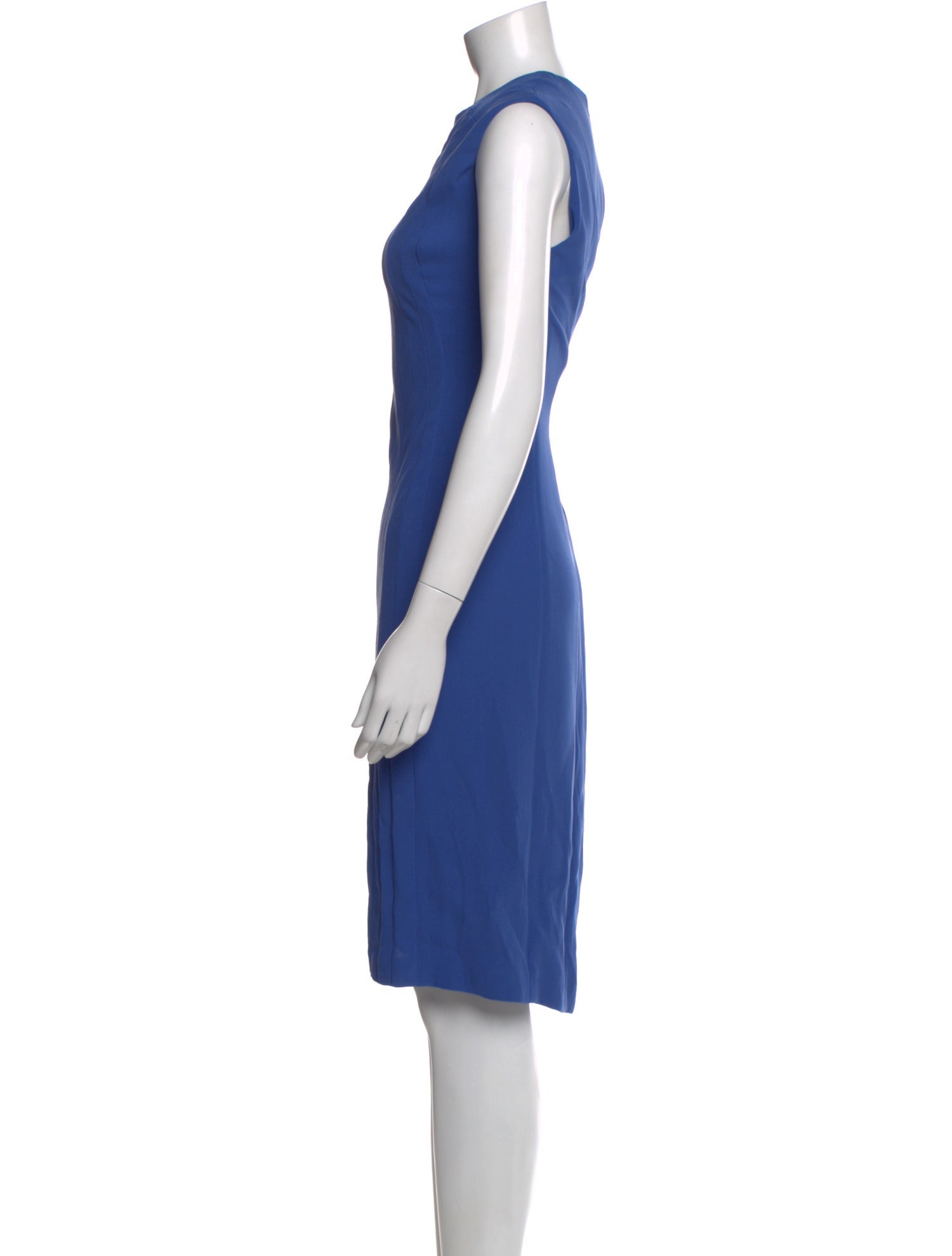 Calvin Klein Collection Silk Midi Length Dress