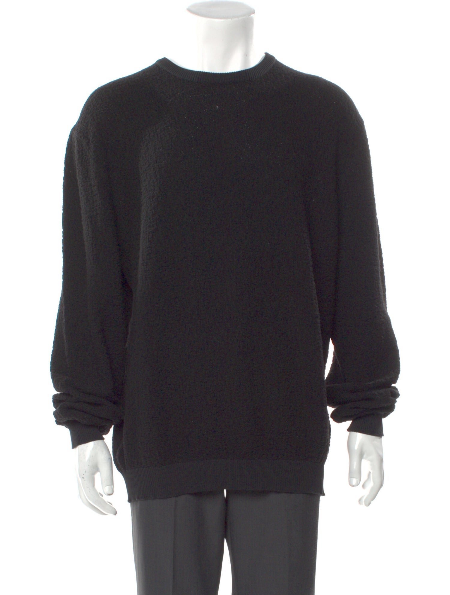 Calvin Klein Collection Wool Crew Neck Pullover