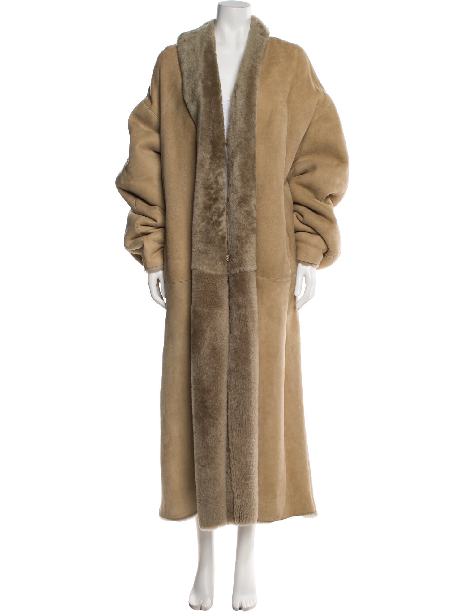 Calvin Klein Collection Vintage Late 1980's - Early 1990's Fur Coat