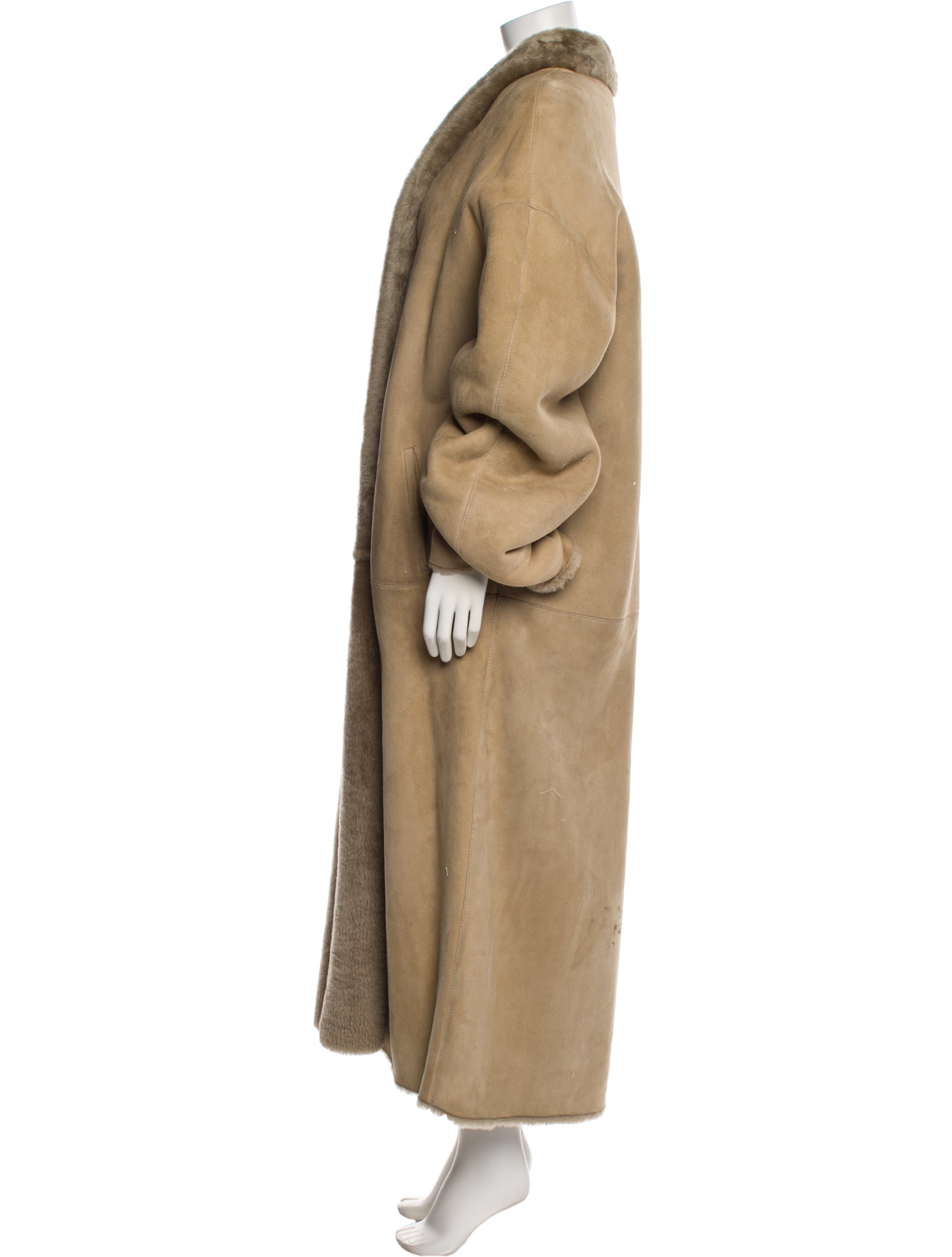 Calvin Klein Collection Vintage Late 1980's - Early 1990's Fur Coat