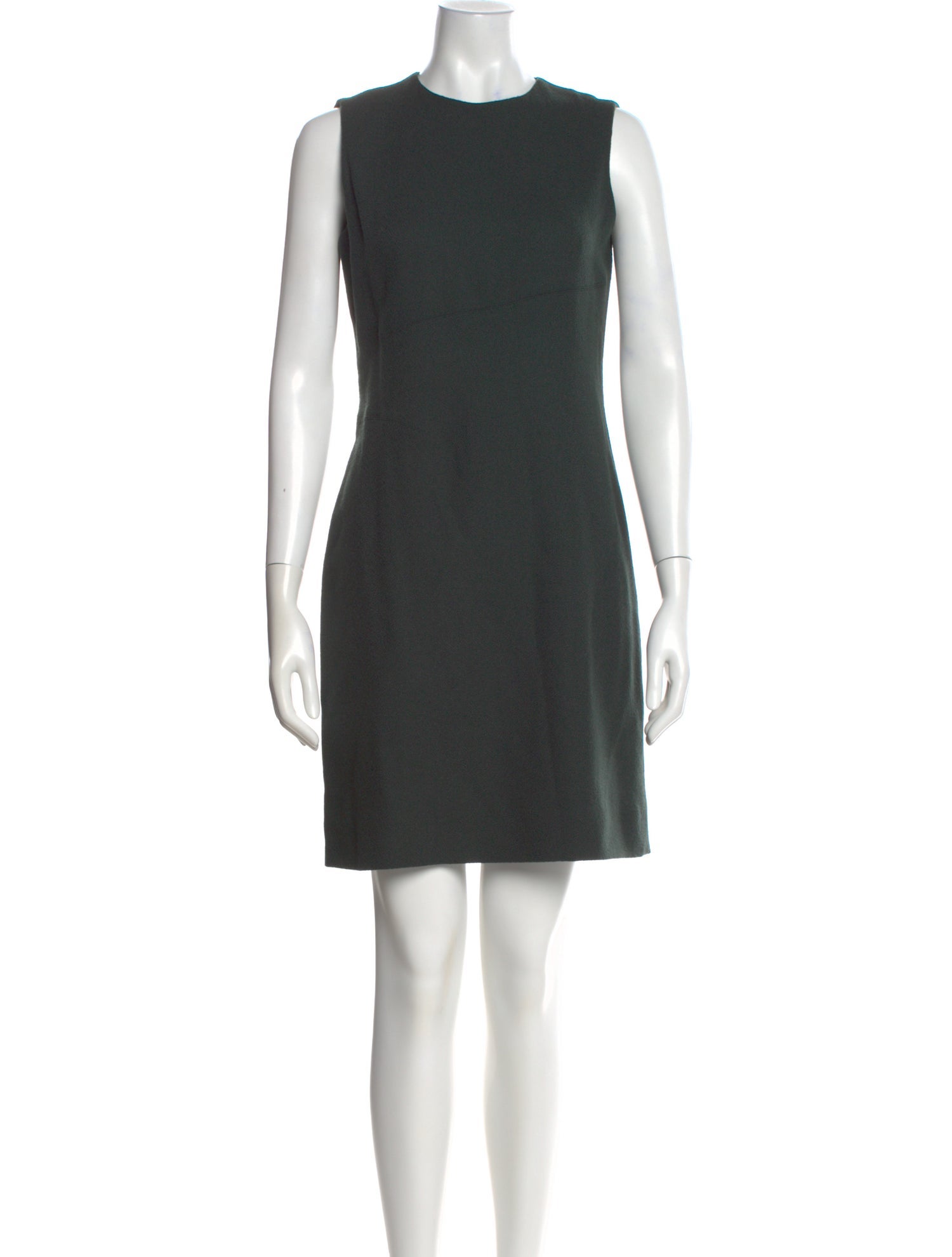 Calvin Klein Collection Crew Neck Mini Dress