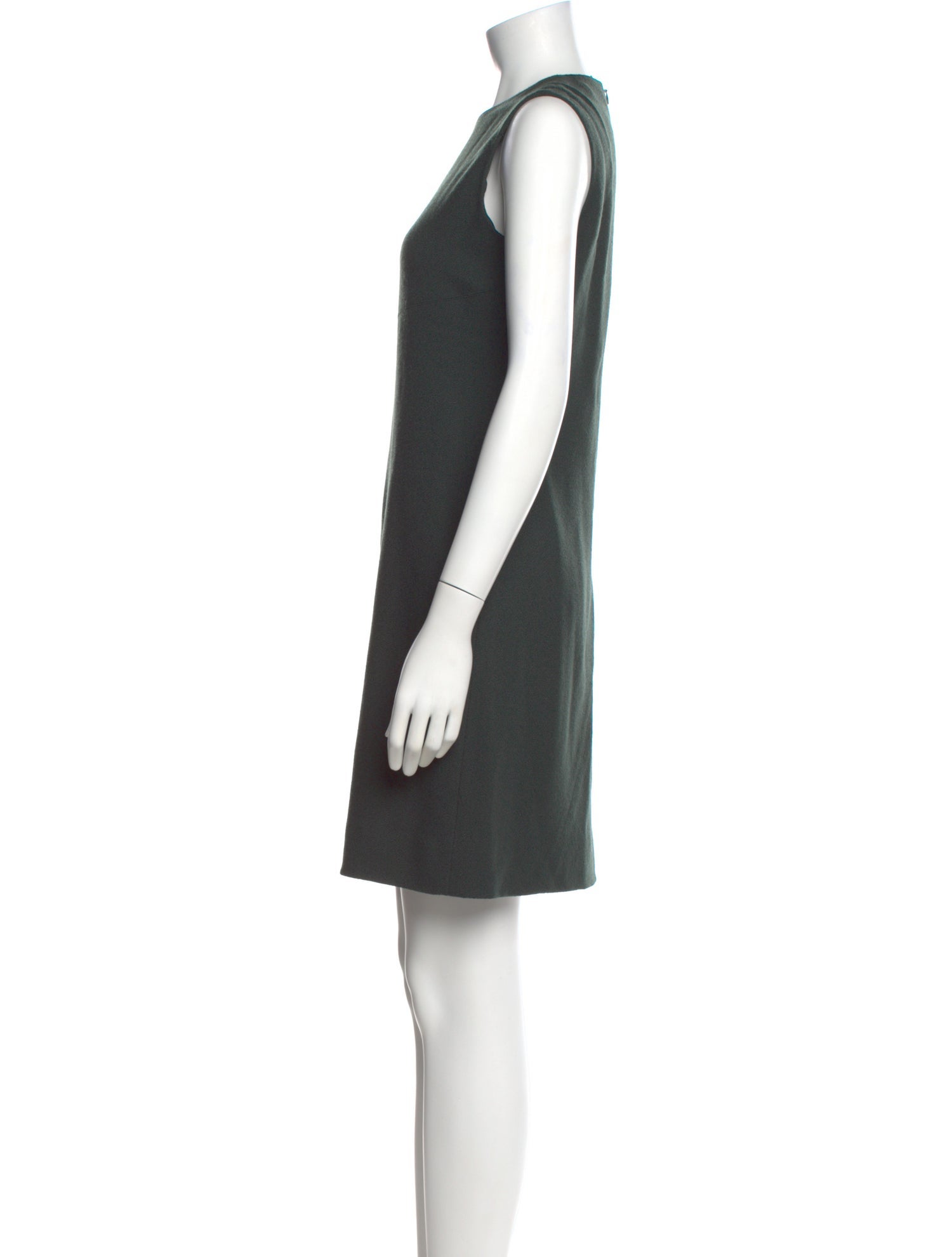 Calvin Klein Collection Crew Neck Mini Dress