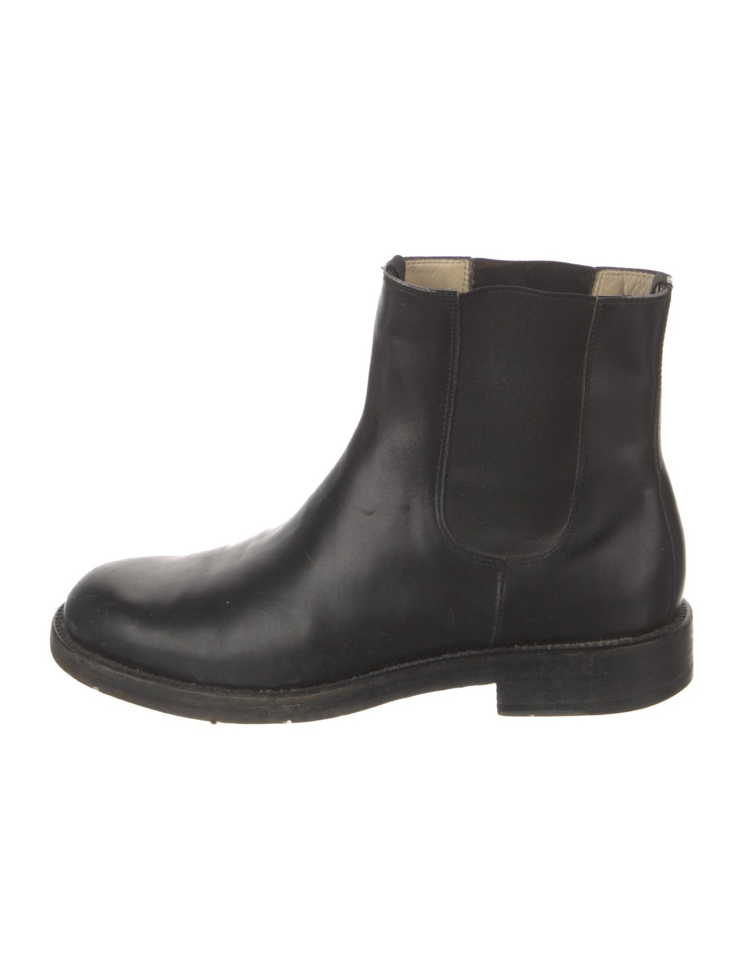 Calvin Klein Collection Leather Chelsea Boots