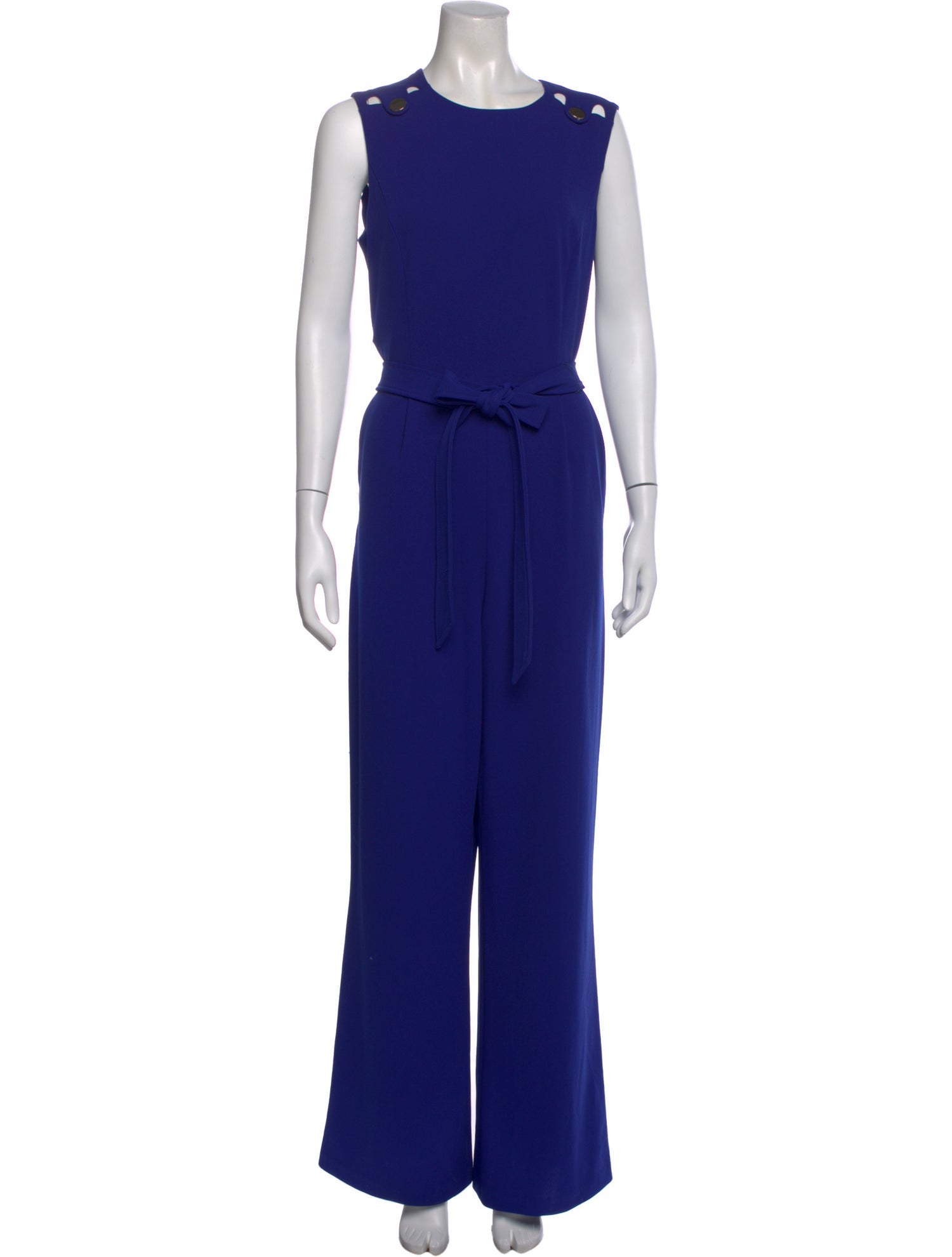Calvin Klein Collection Crew Neck Jumpsuit
