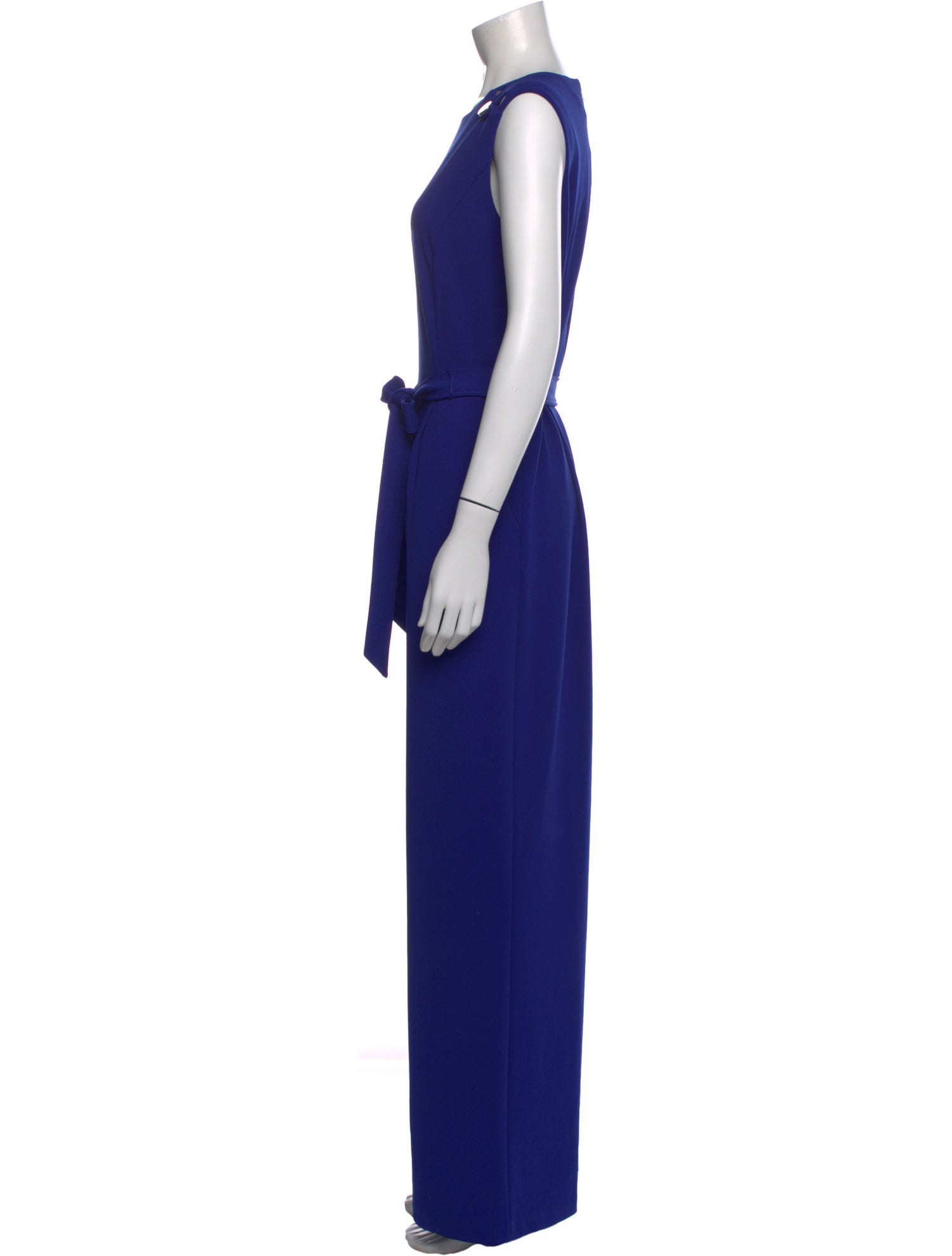 Calvin Klein Collection Crew Neck Jumpsuit