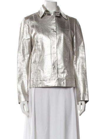 Pre-owned Calvin Klein Collection Printed Jacket