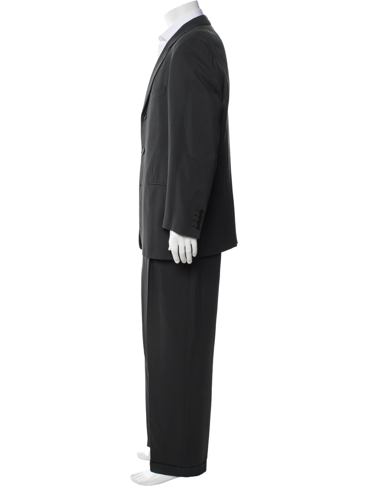 Calvin Klein Collection Virgin Wool Two-Piece Suit
