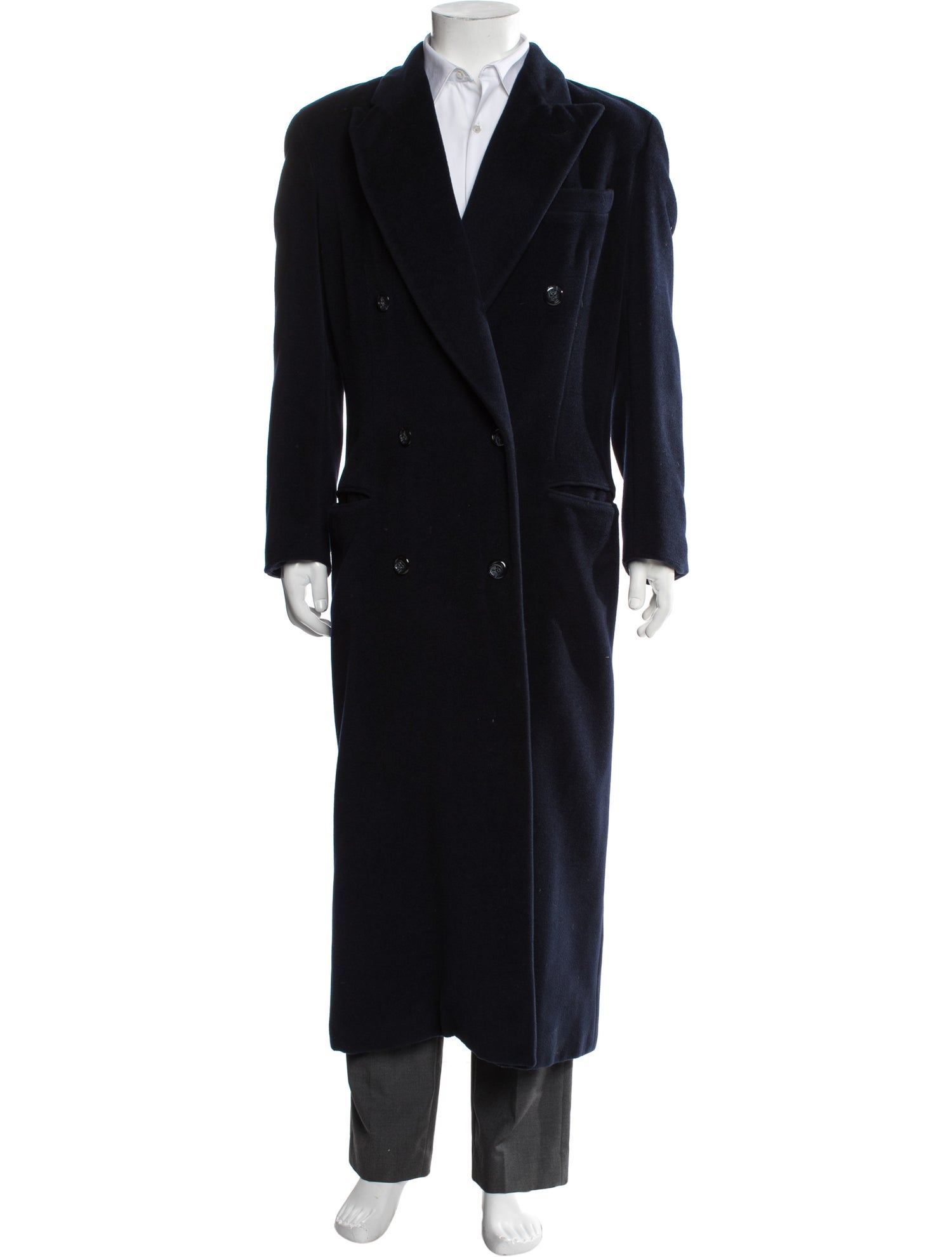 Calvin Klein Collection Wool Overcoat