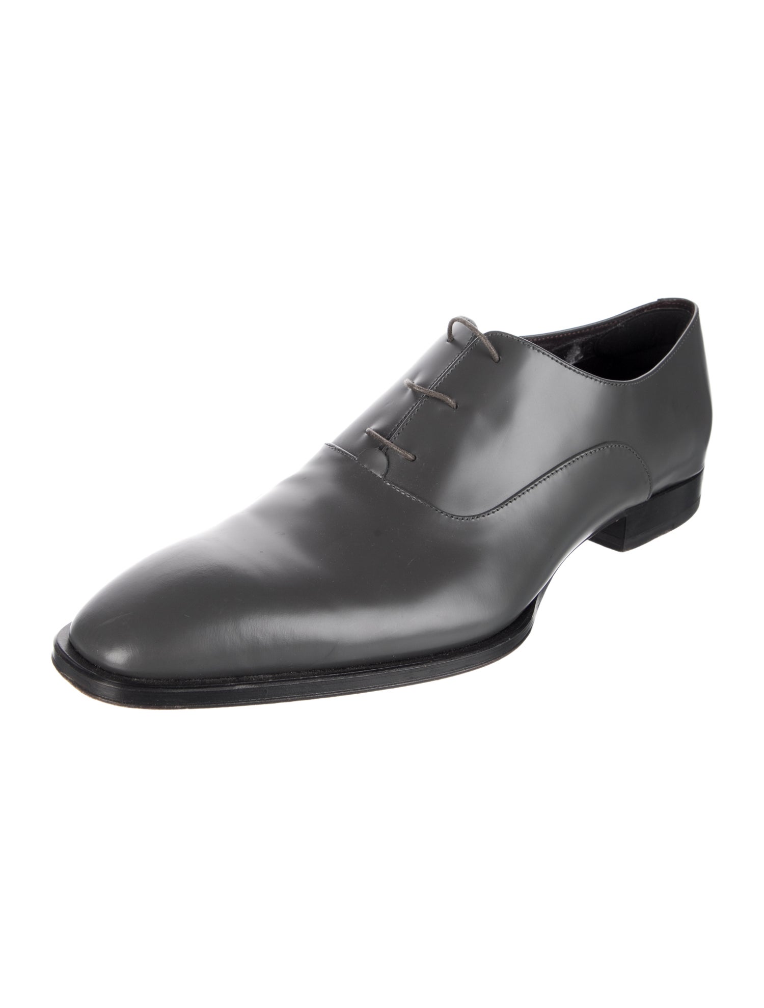 Calvin Klein Collection Leather Oxfords