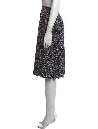 CÂLLAS MILANO Silk Knee-Length Skirt