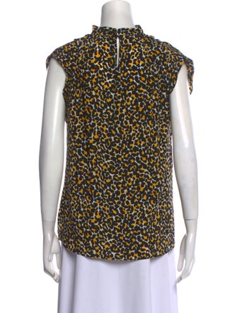 CÂLLAS MILANO Silk Printed Blouse