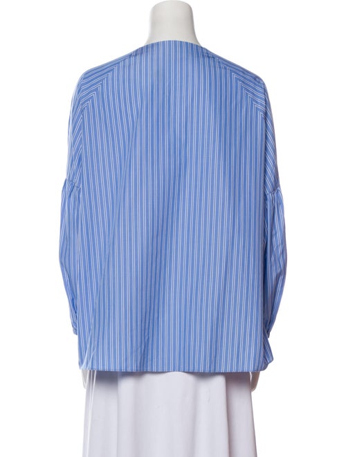 CÂLLAS MILANO Striped Bateau Neckline Blouse