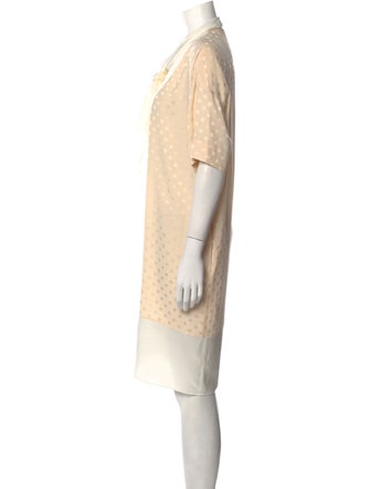 CÂLLAS MILANO Polka Dot Print Knee-Length Dress