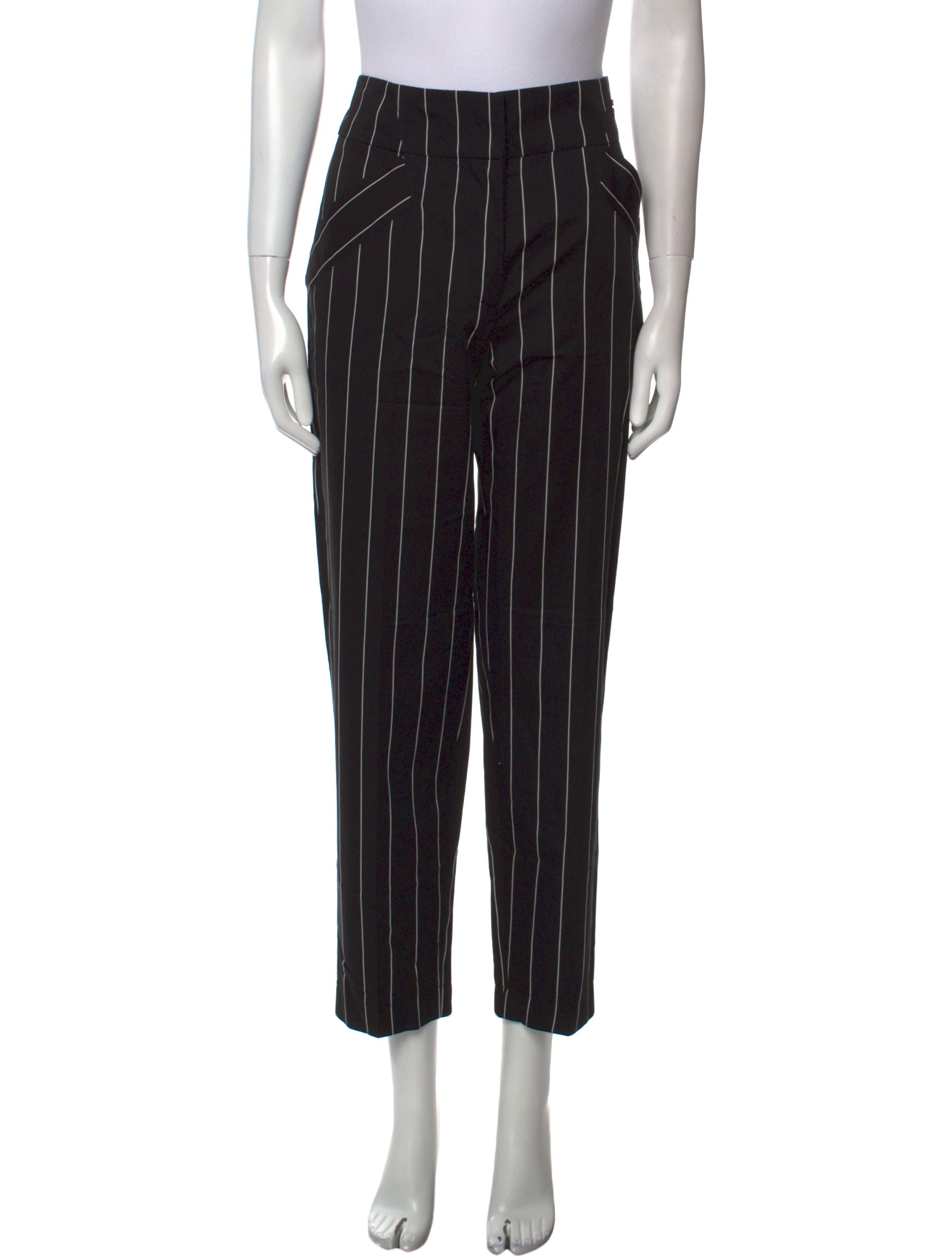 CÂLLAS MILANO Striped Straight Leg Pants