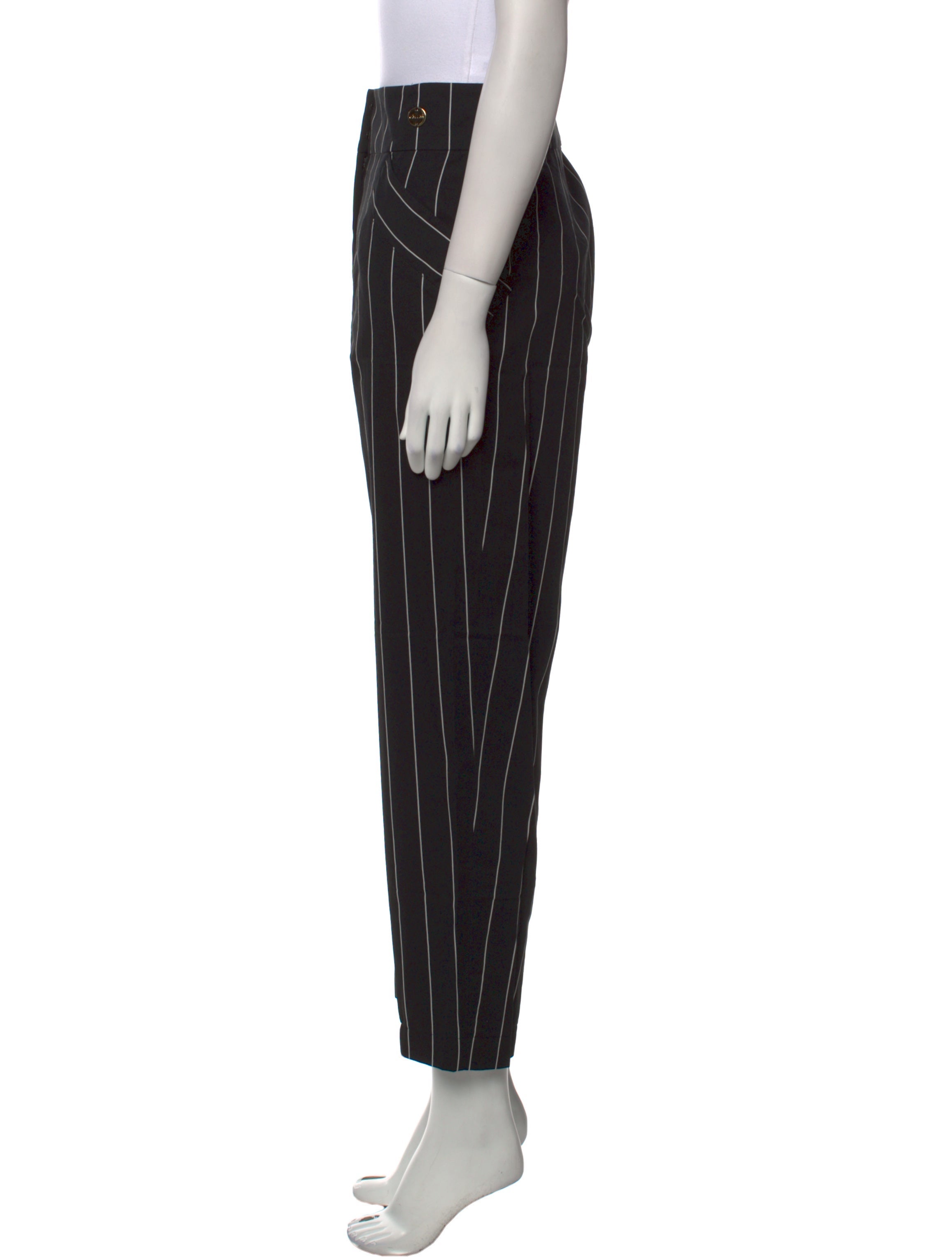 CÂLLAS MILANO Striped Straight Leg Pants