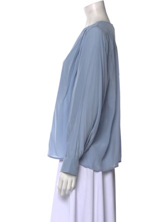 CÂLLAS MILANO Bateau Neckline Long Sleeve Blouse